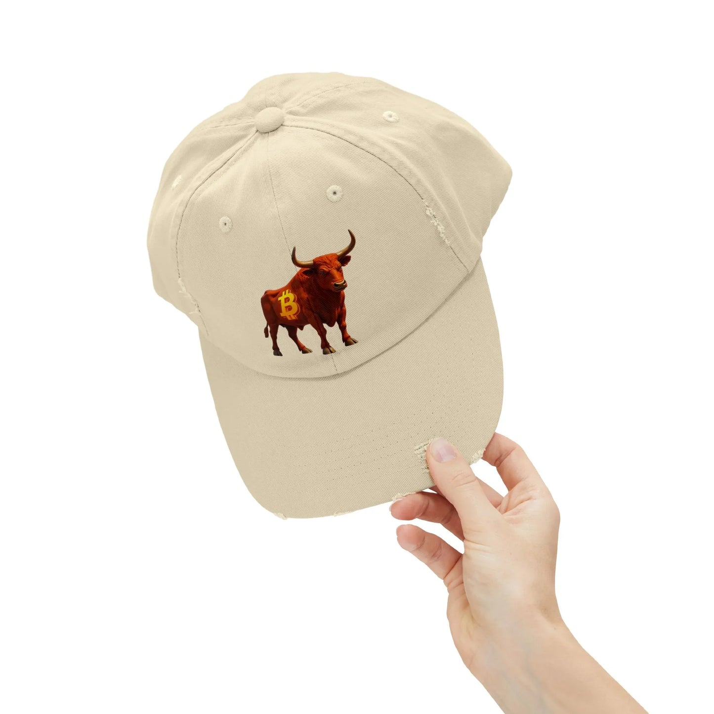 Bitcoin Bull - Cap Hats crypto-vibes.com