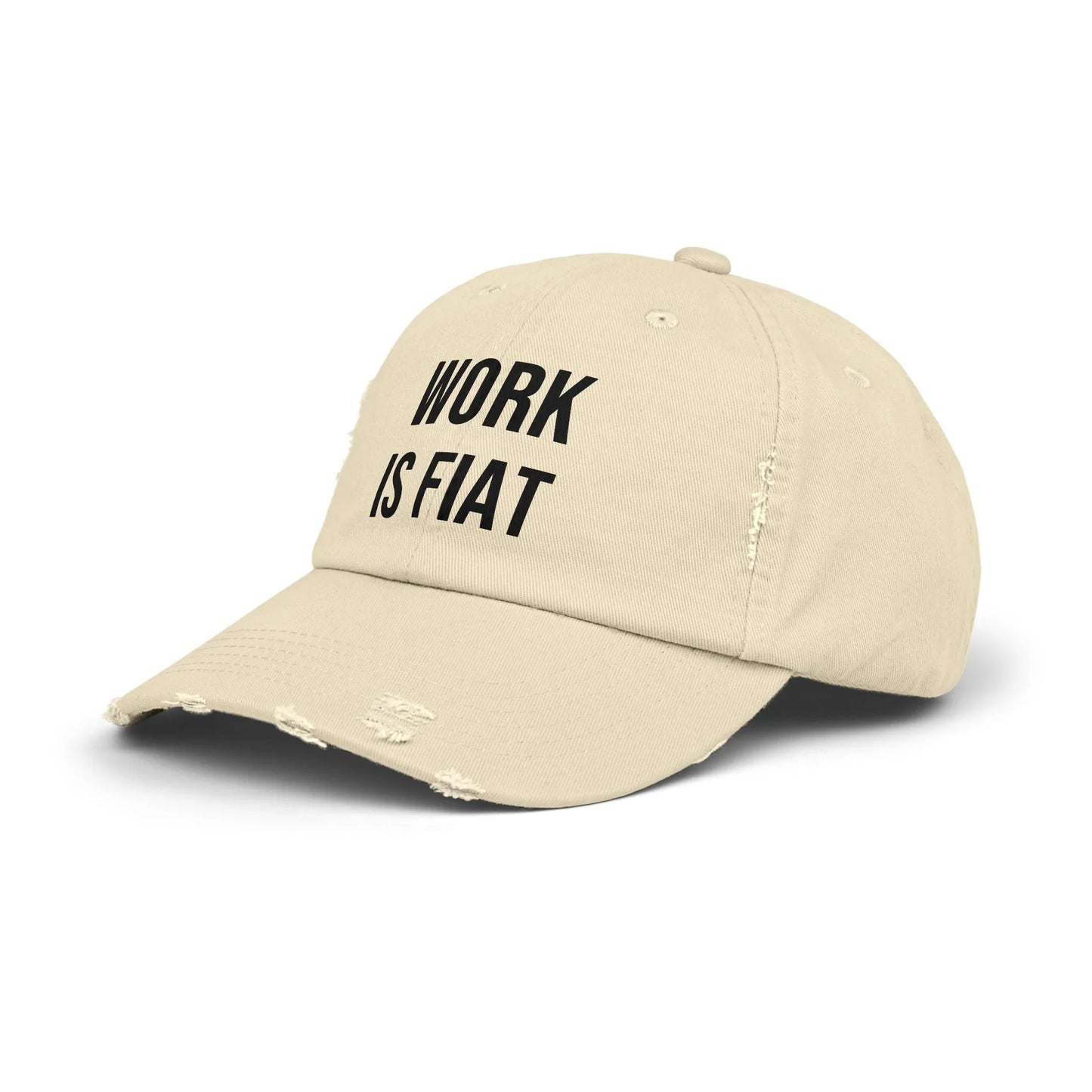 Work Is Fiat - Cap Hats crypto-vibes.com