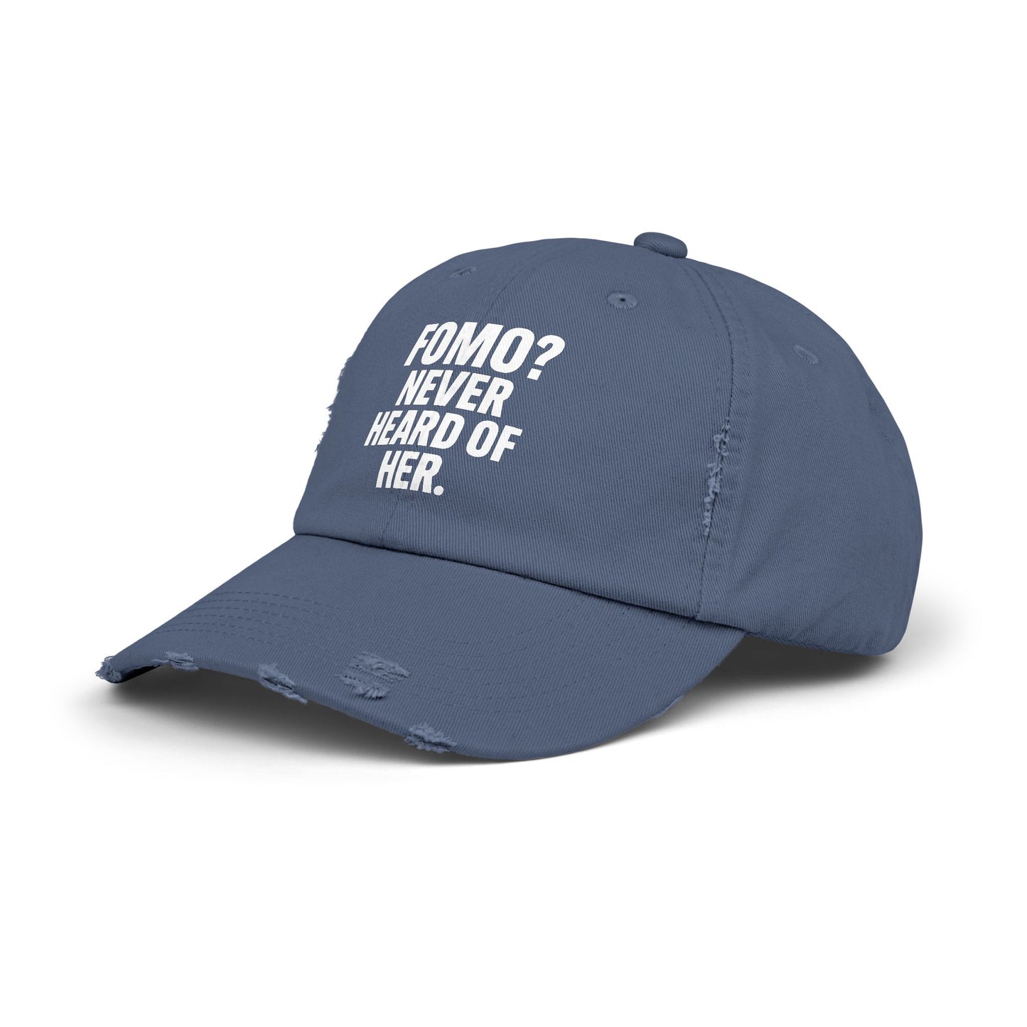 Cap - Fomo? Never Heard of Her Hats crypto-vibes.com