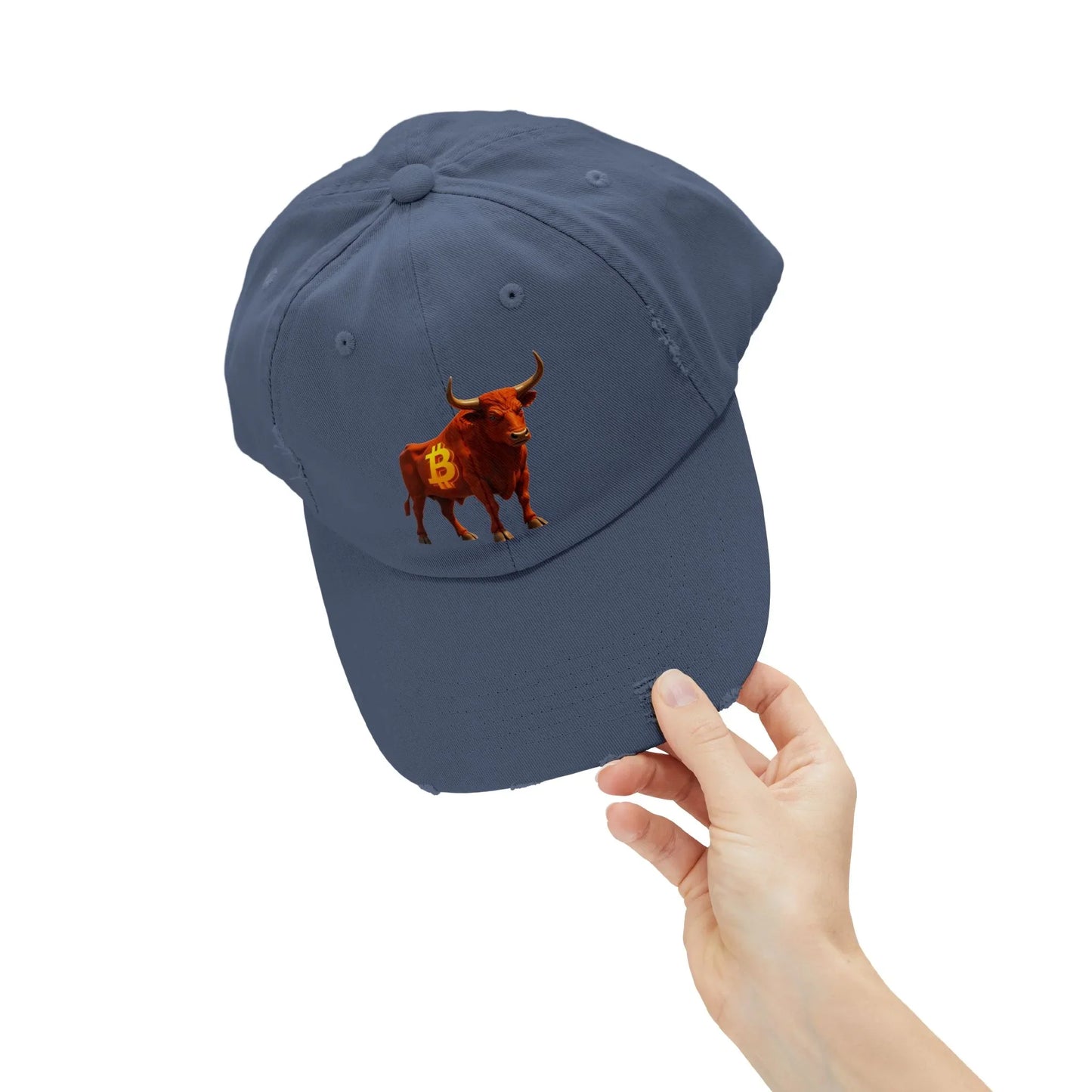 Bitcoin Bull - Cap Hats crypto-vibes.com
