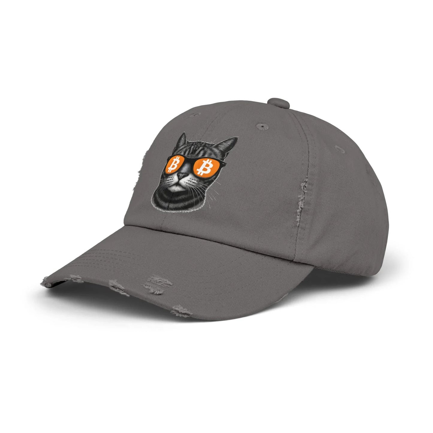 Bitcoin Cat - Cap Hats crypto-vibes.com