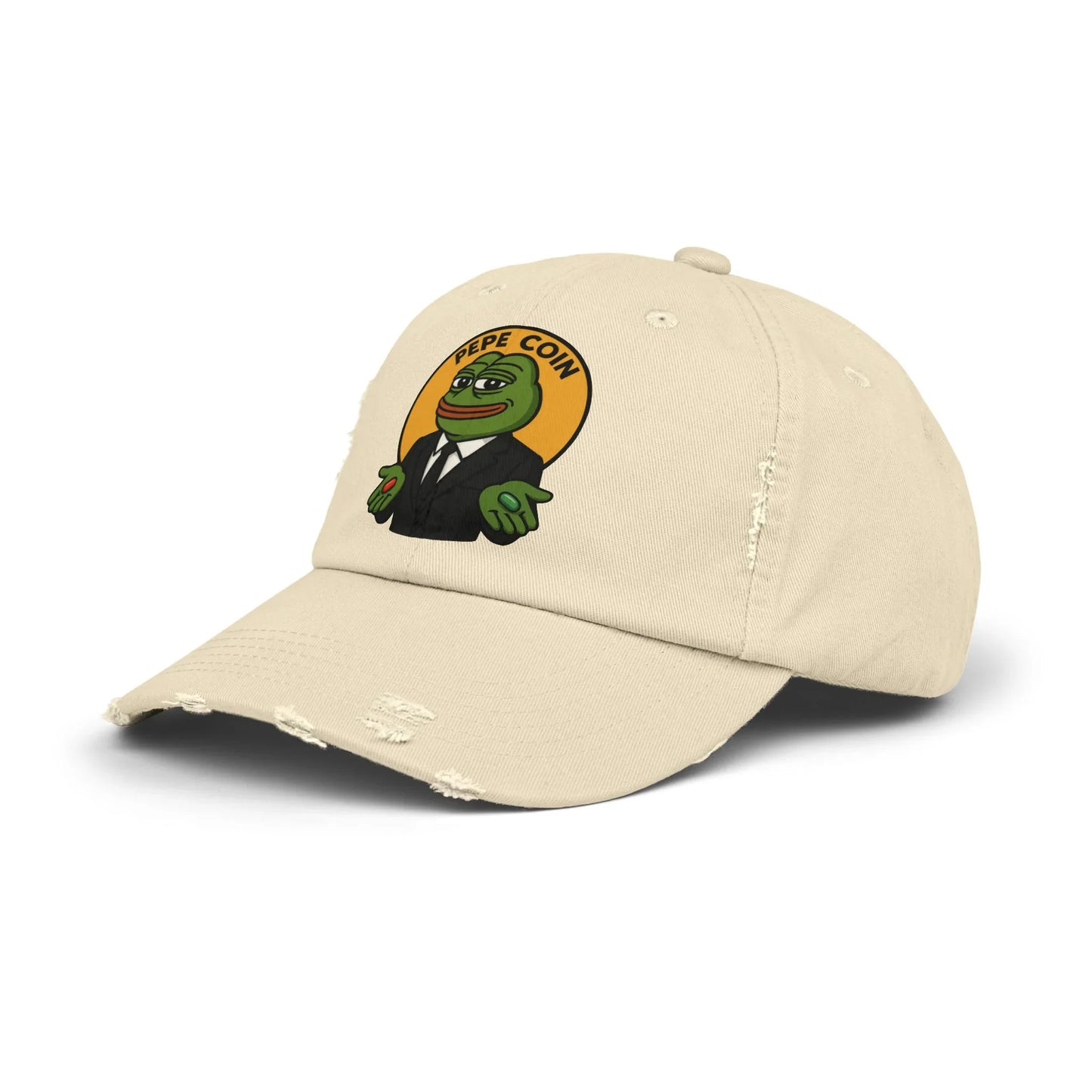 Pepe Memecoin Pills Choice - Cap Hats crypto-vibes.com