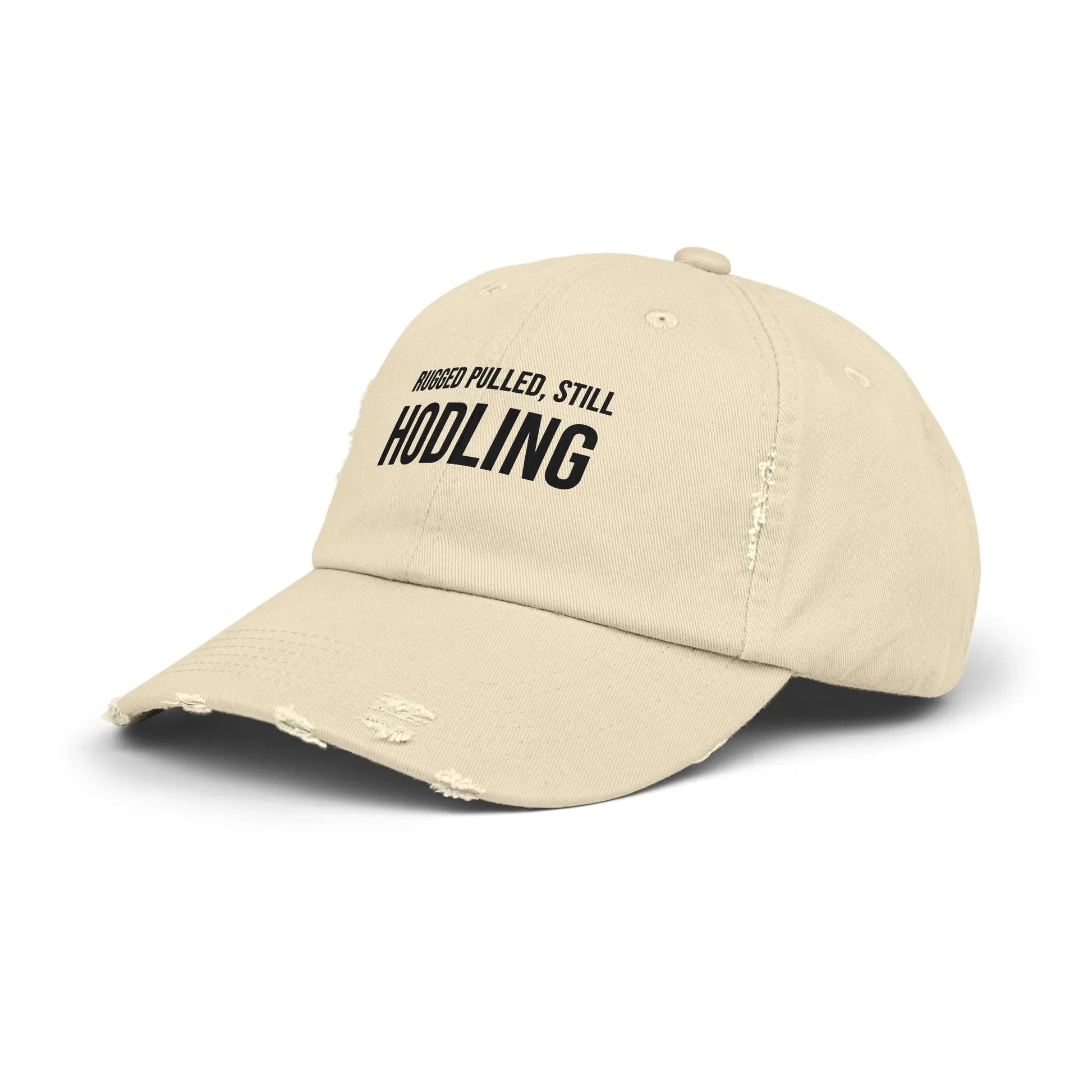 Rugged Pulled Still HODLing - Cap Hats crypto-vibes.com