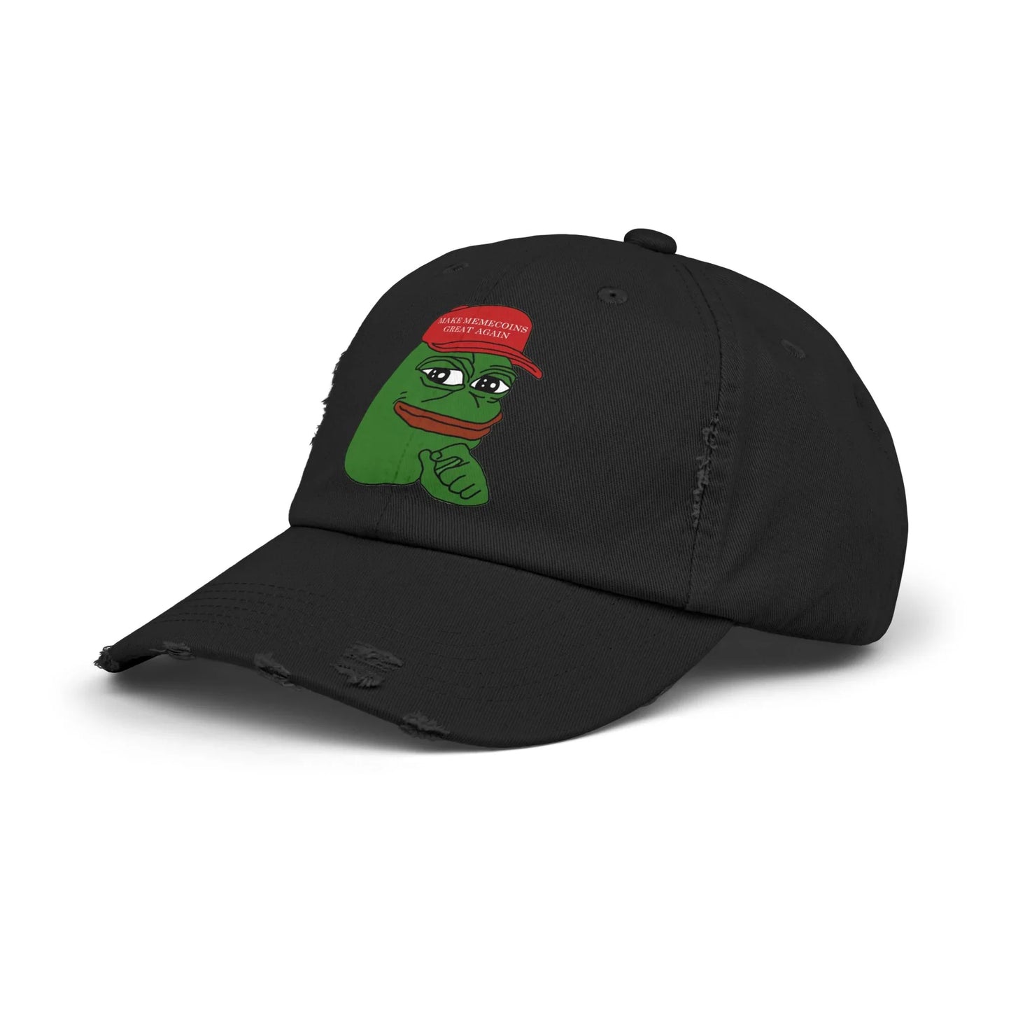 Pepe Make Memecoin Great Again - Cap Hats crypto-vibes.com