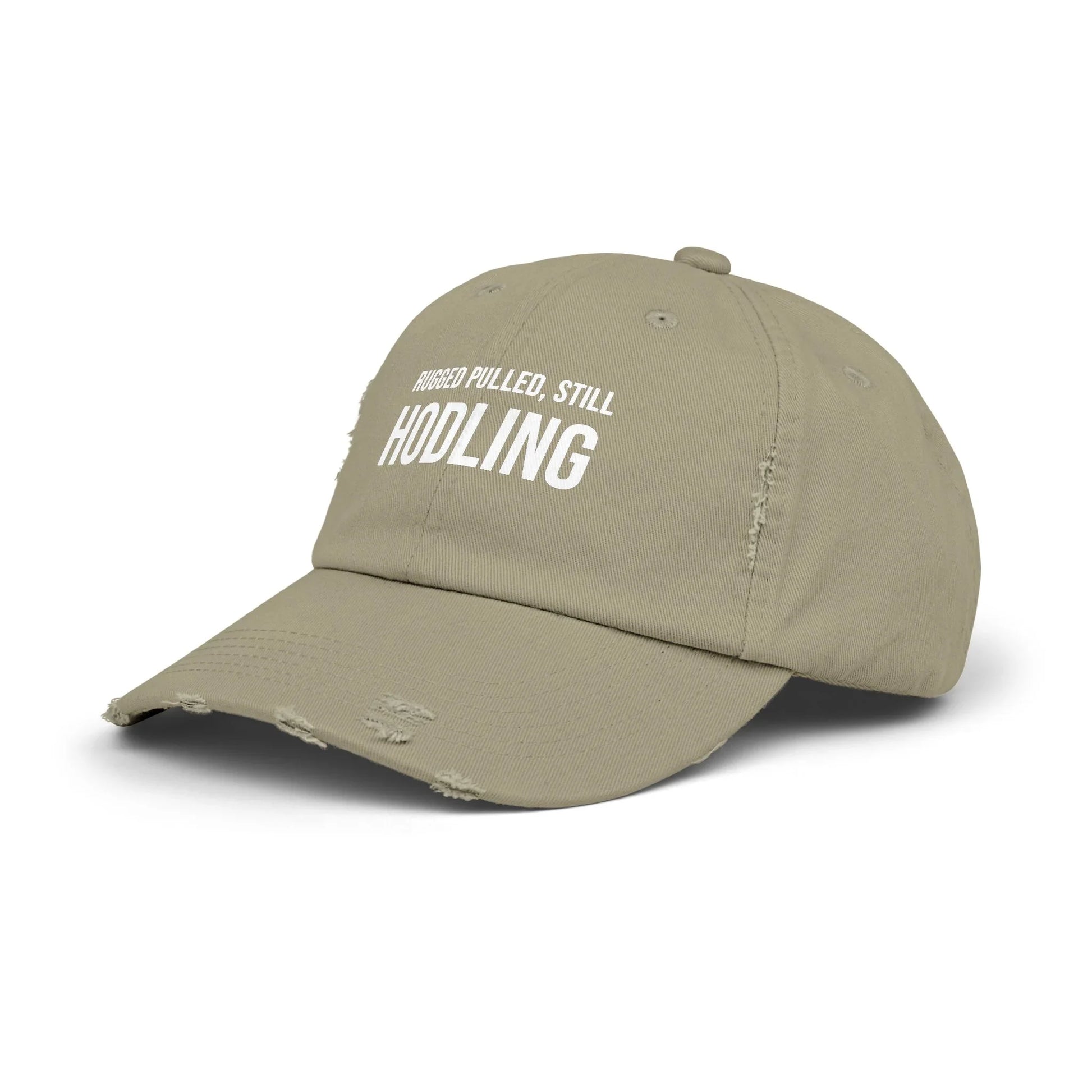 Rugged Pulled Still HODLing - Cap Hats crypto-vibes.com