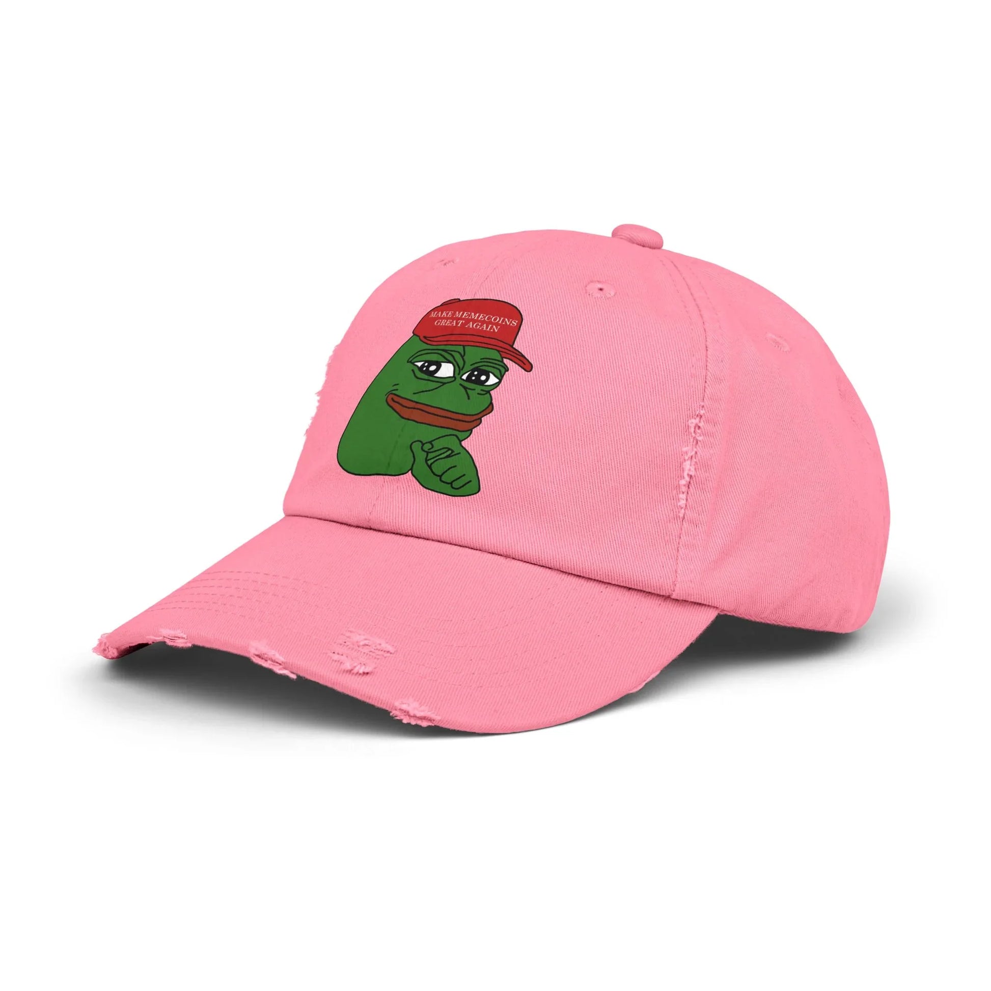 Pepe Make Memecoin Great Again - Cap Hats crypto-vibes.com