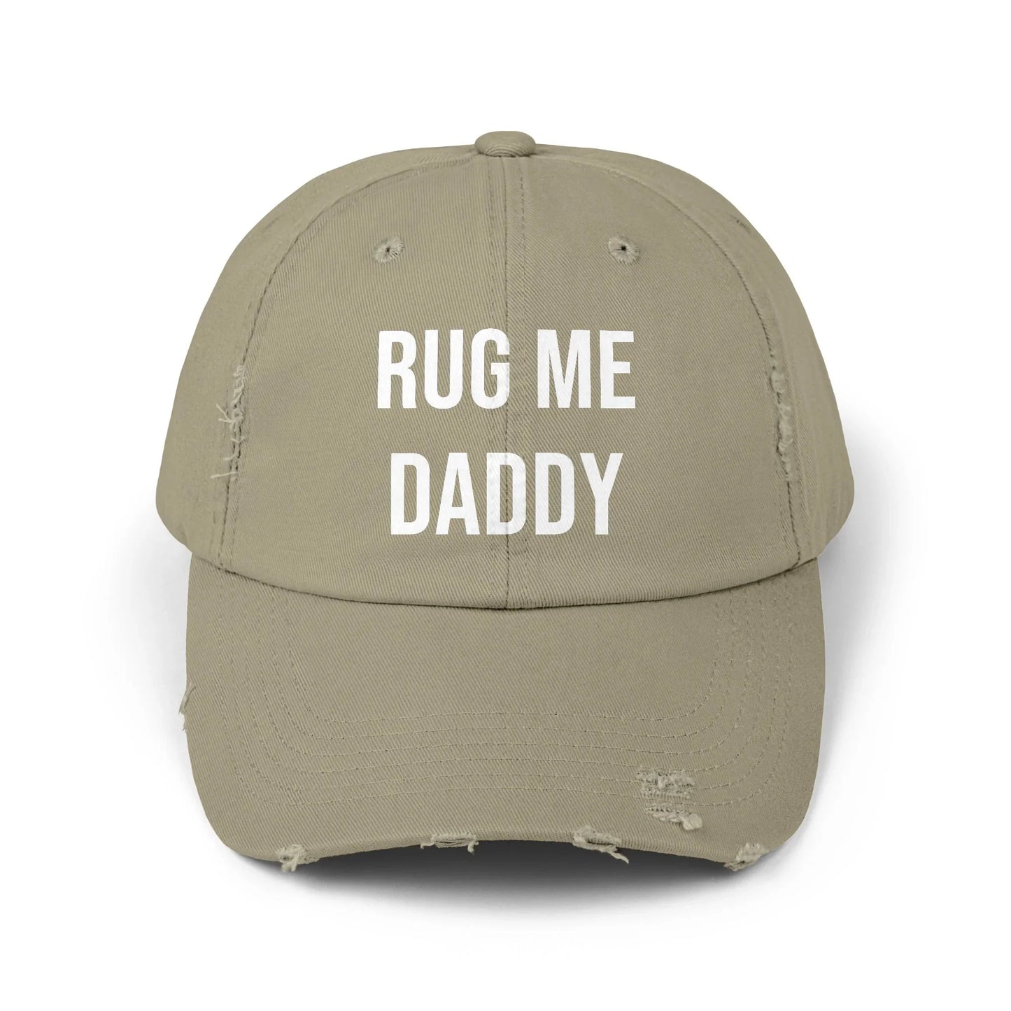 Rug Me Daddy - Cap Light Olive One size Hats crypto-vibes.com