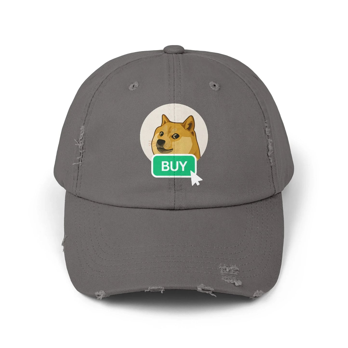 Doge Buy Button - Cap Nickel One size Hats crypto-vibes.com