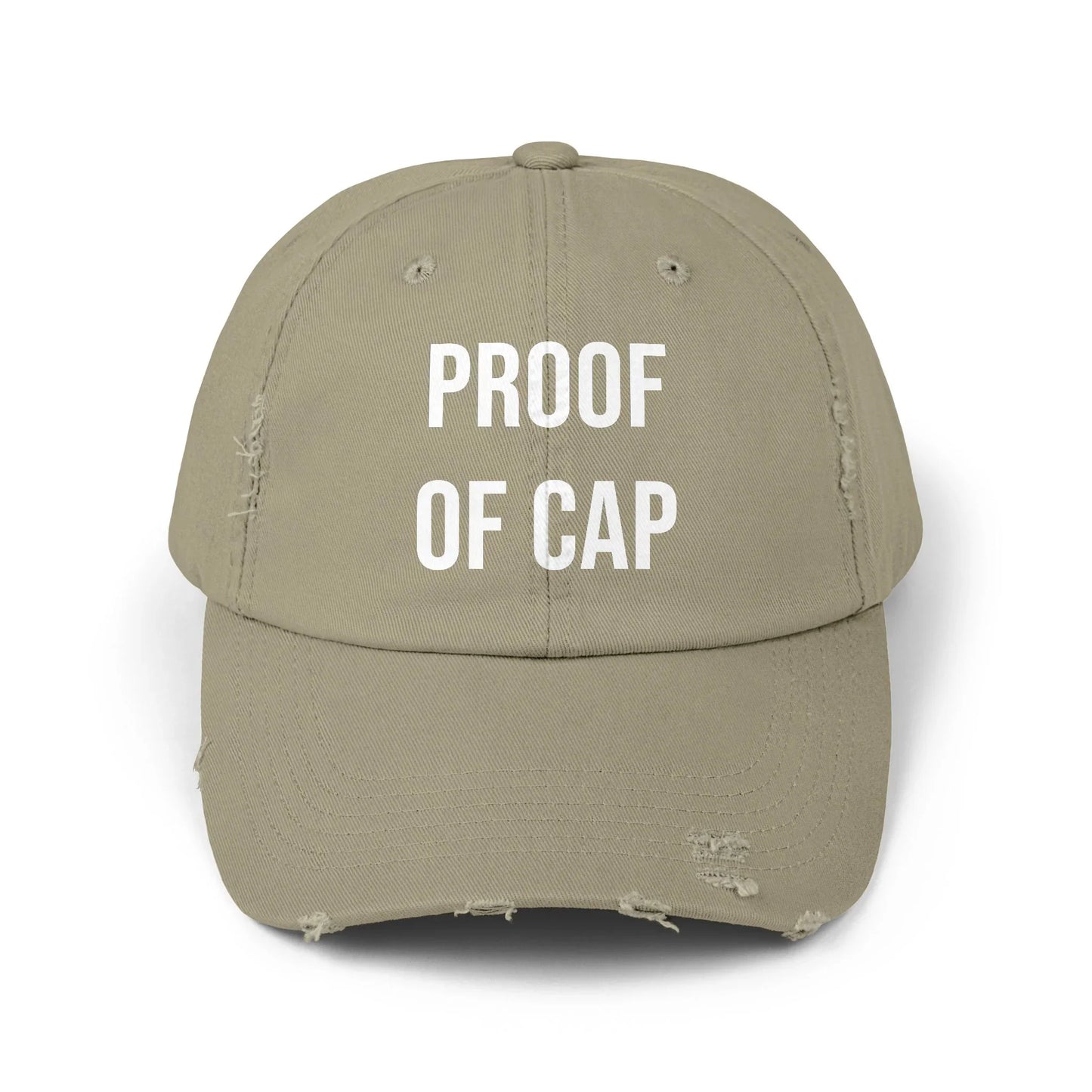 Proof of Cap - Cap Light Olive One size Hats crypto-vibes.com