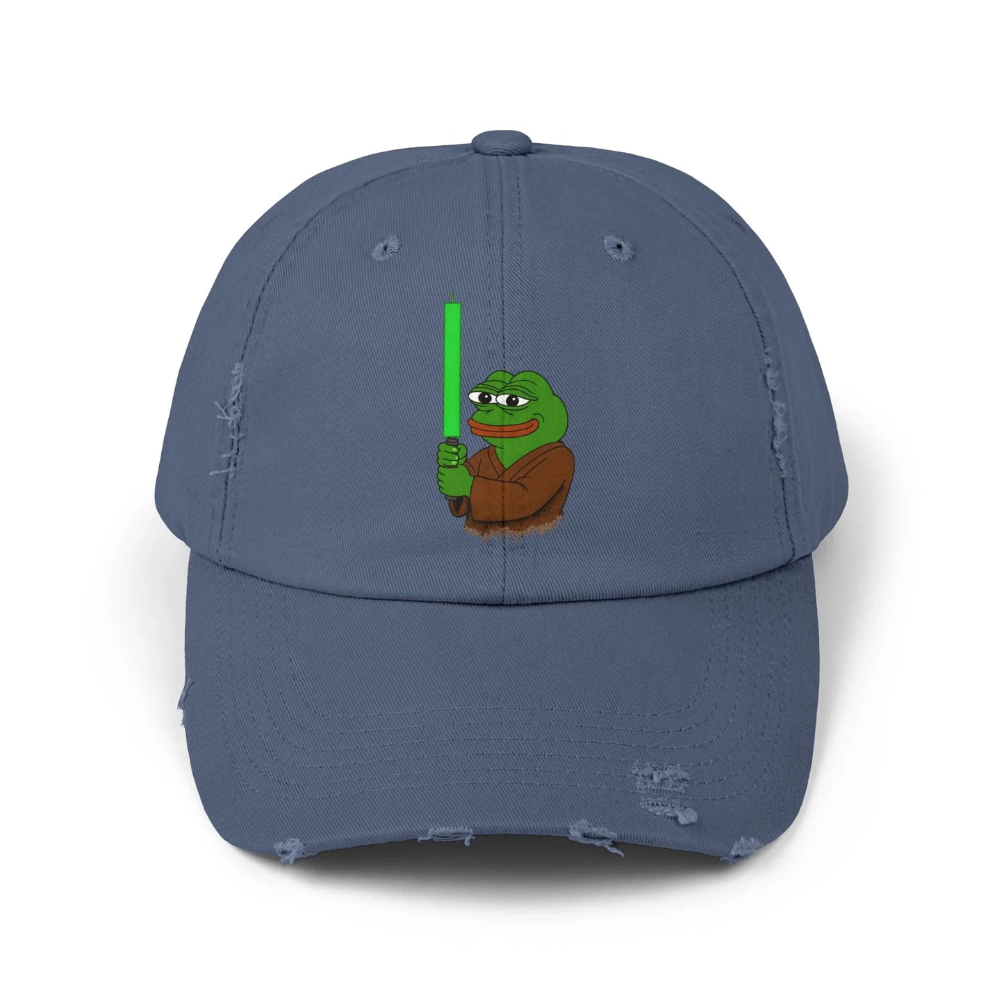 PEPE Green Candle - Cap Scotland Blue One size Hats crypto-vibes.com