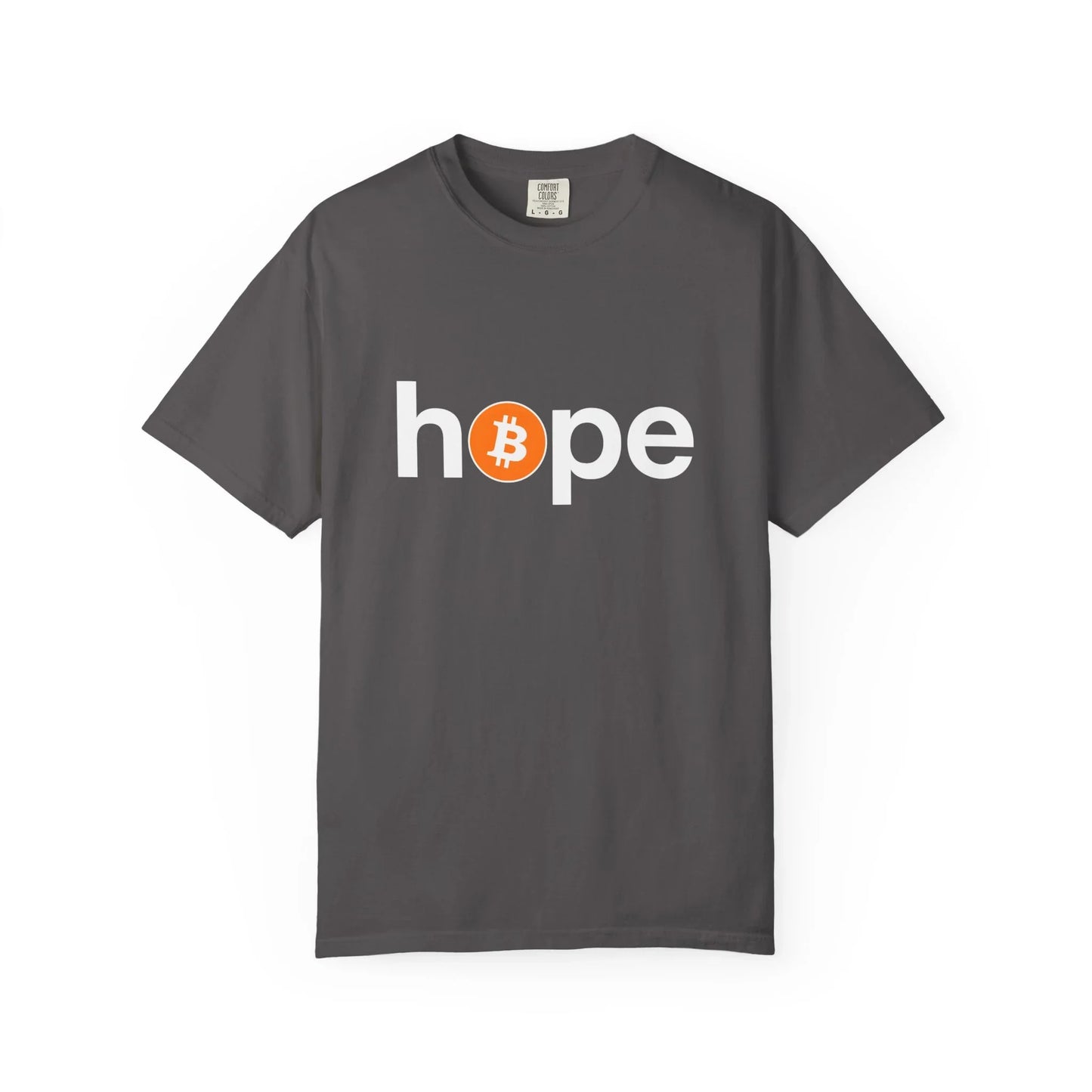 Bitcoin Hope - T-Shirt Graphite T-Shirt crypto-vibes.com