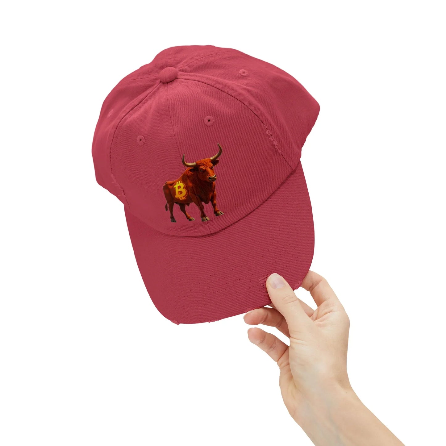 Bitcoin Bull - Cap Hats crypto-vibes.com