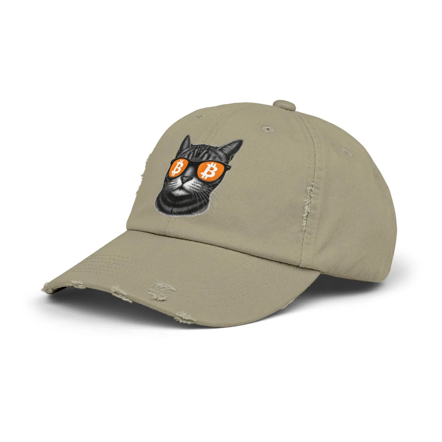Bitcoin Cat - Cap Hats crypto-vibes.com