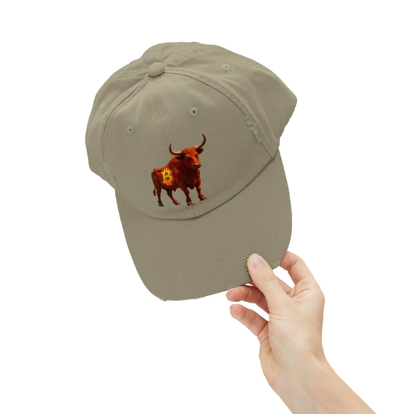 Bitcoin Bull - Cap Hats crypto-vibes.com