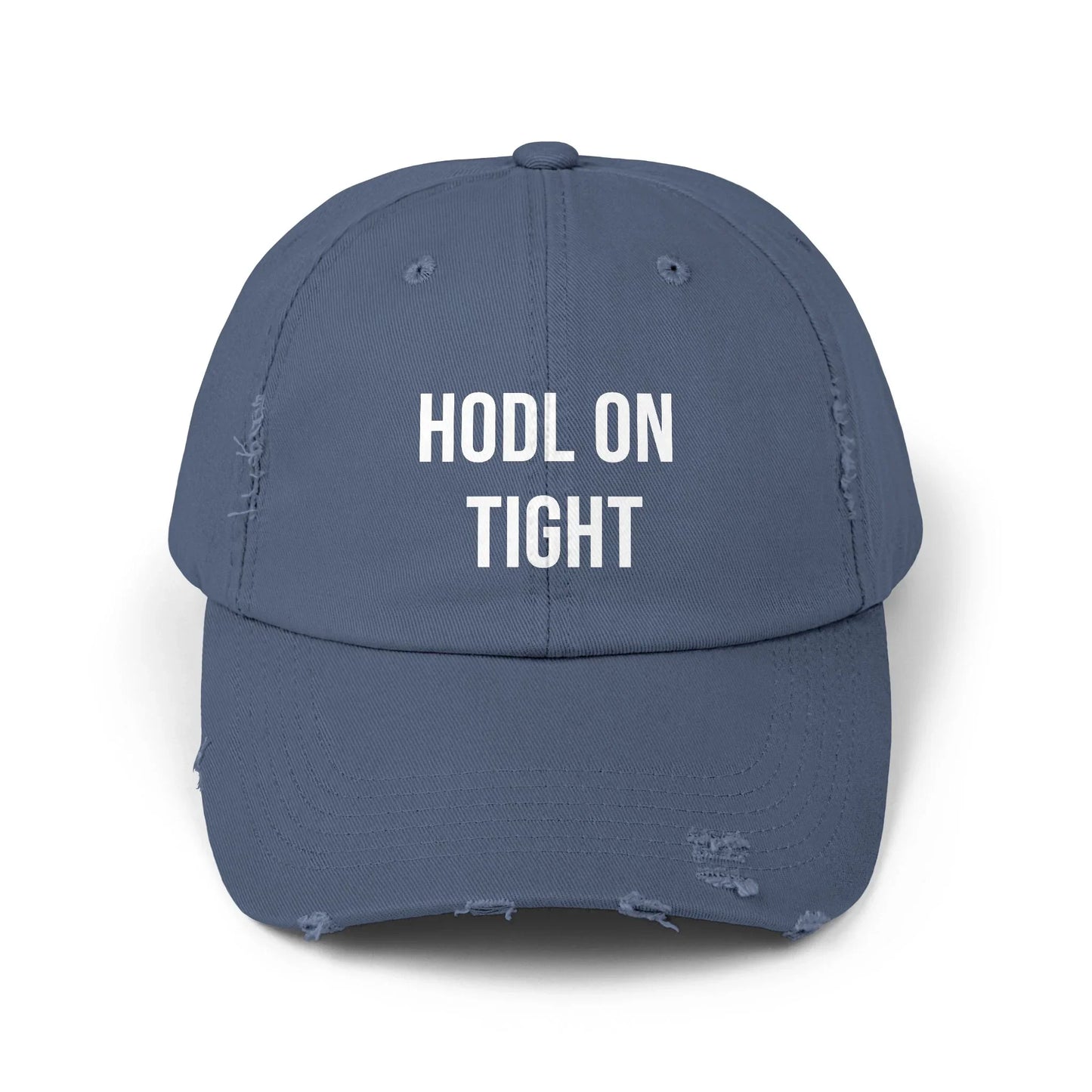 HODL On Tight - Cap Scotland Blue One size Hats crypto-vibes.com