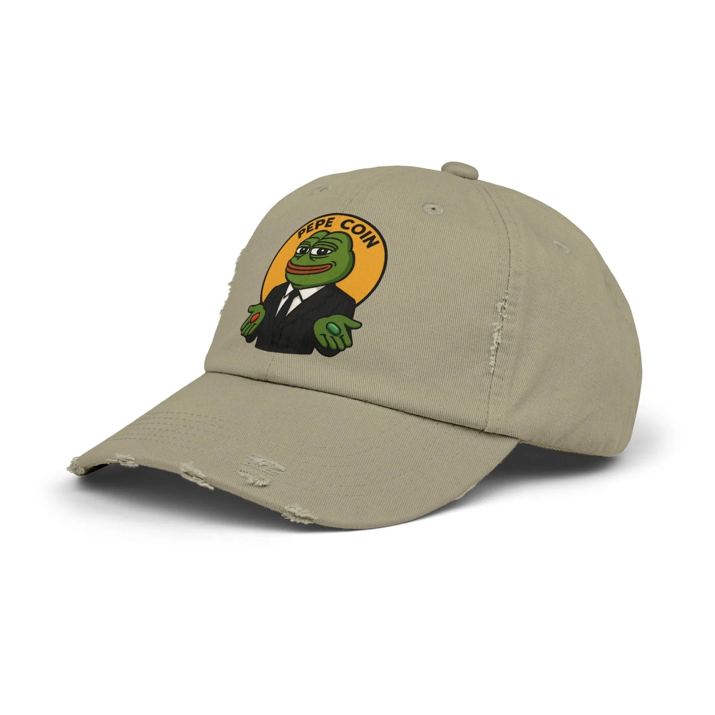 Pepe Memecoin Pills Choice - Cap Hats crypto-vibes.com