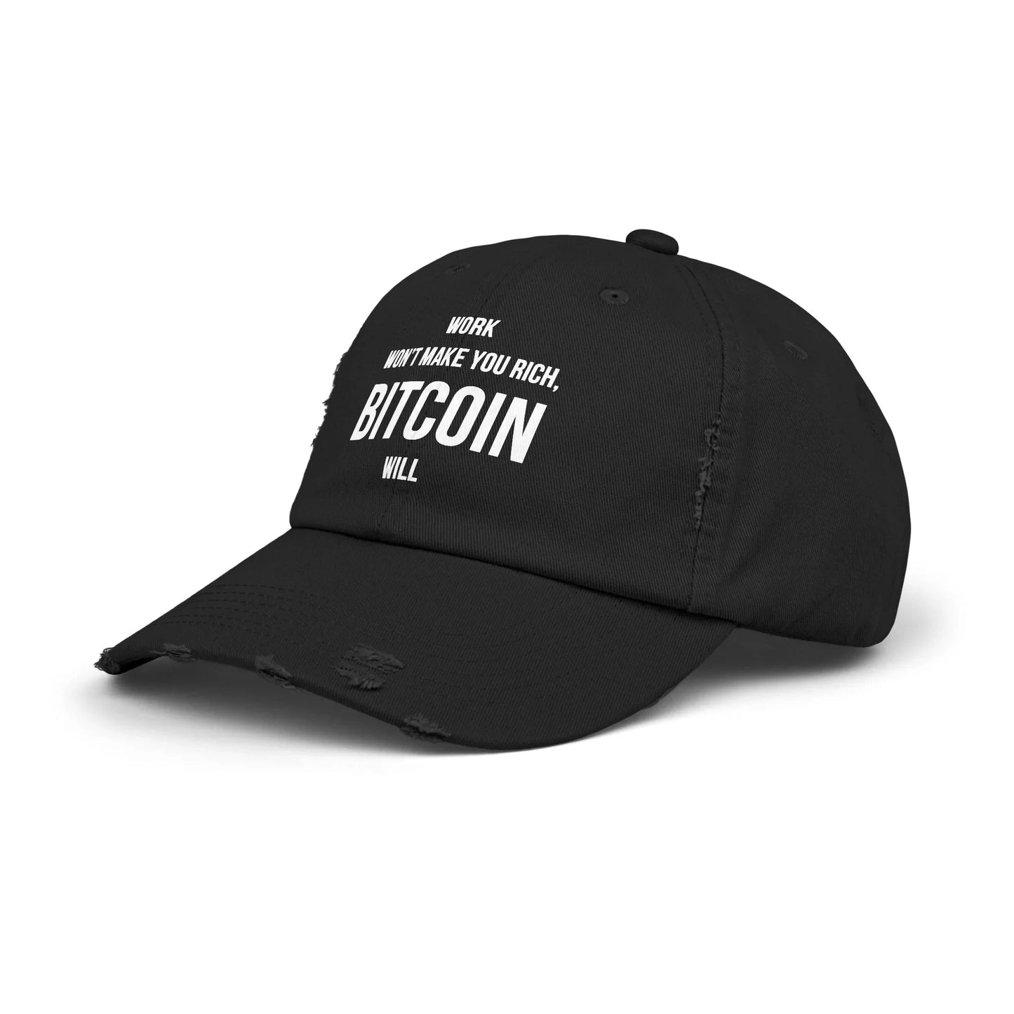 Work Won’t Make You Rich, Bitcoin Will - Cap Hats crypto-vibes.com