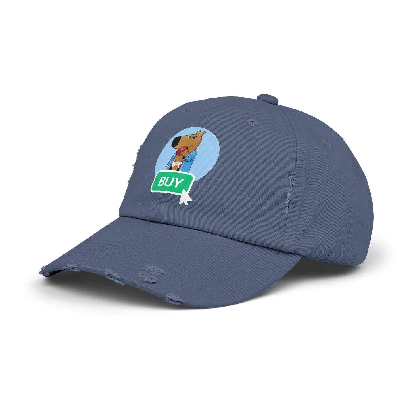 Chill Guy Buy Button - Cap Hats crypto-vibes.com