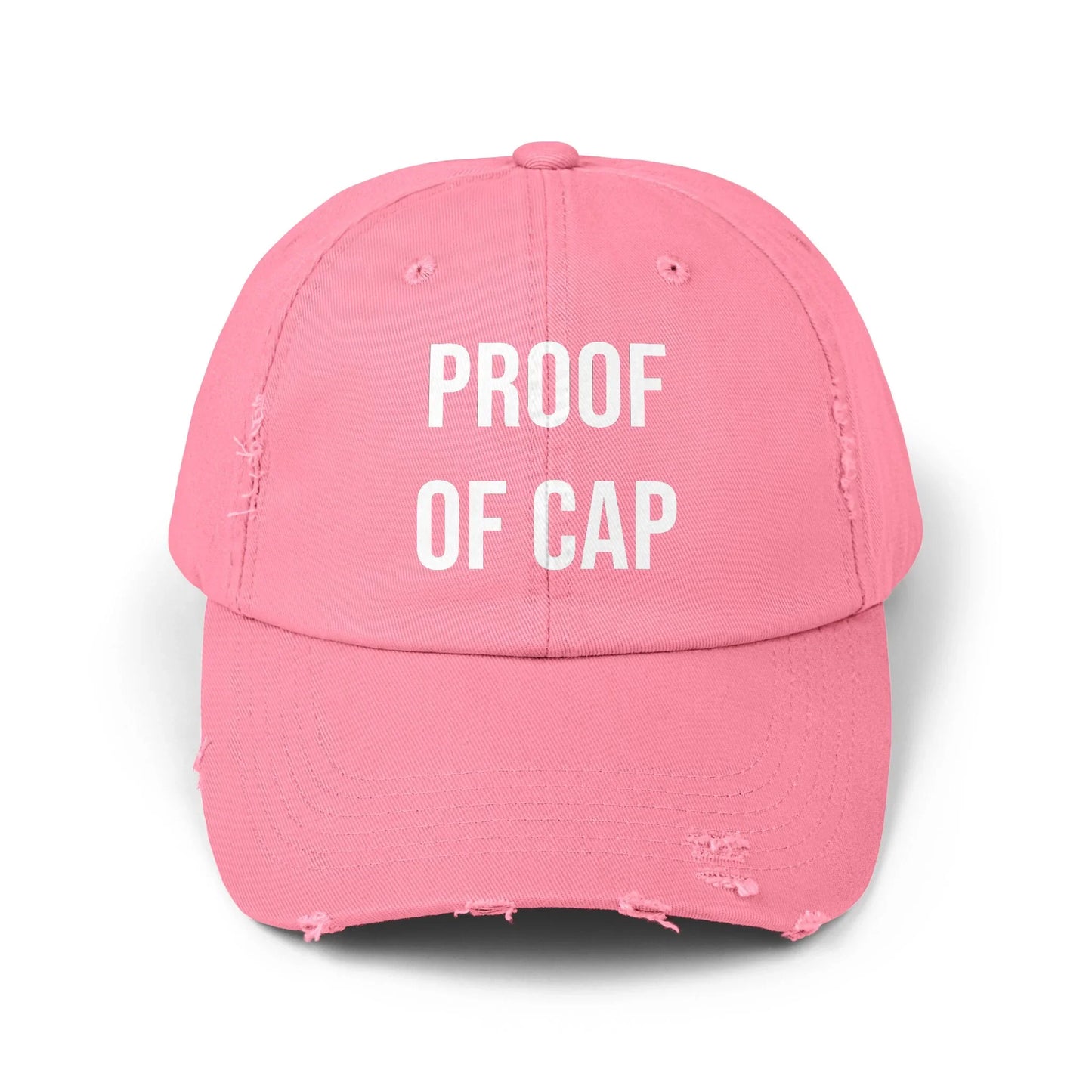 Proof of Cap - Cap True Pink One size Hats crypto-vibes.com