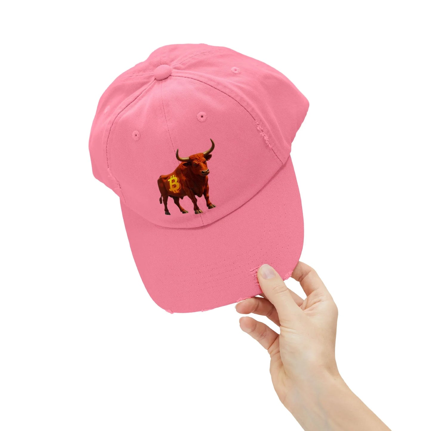 Bitcoin Bull - Cap Hats crypto-vibes.com