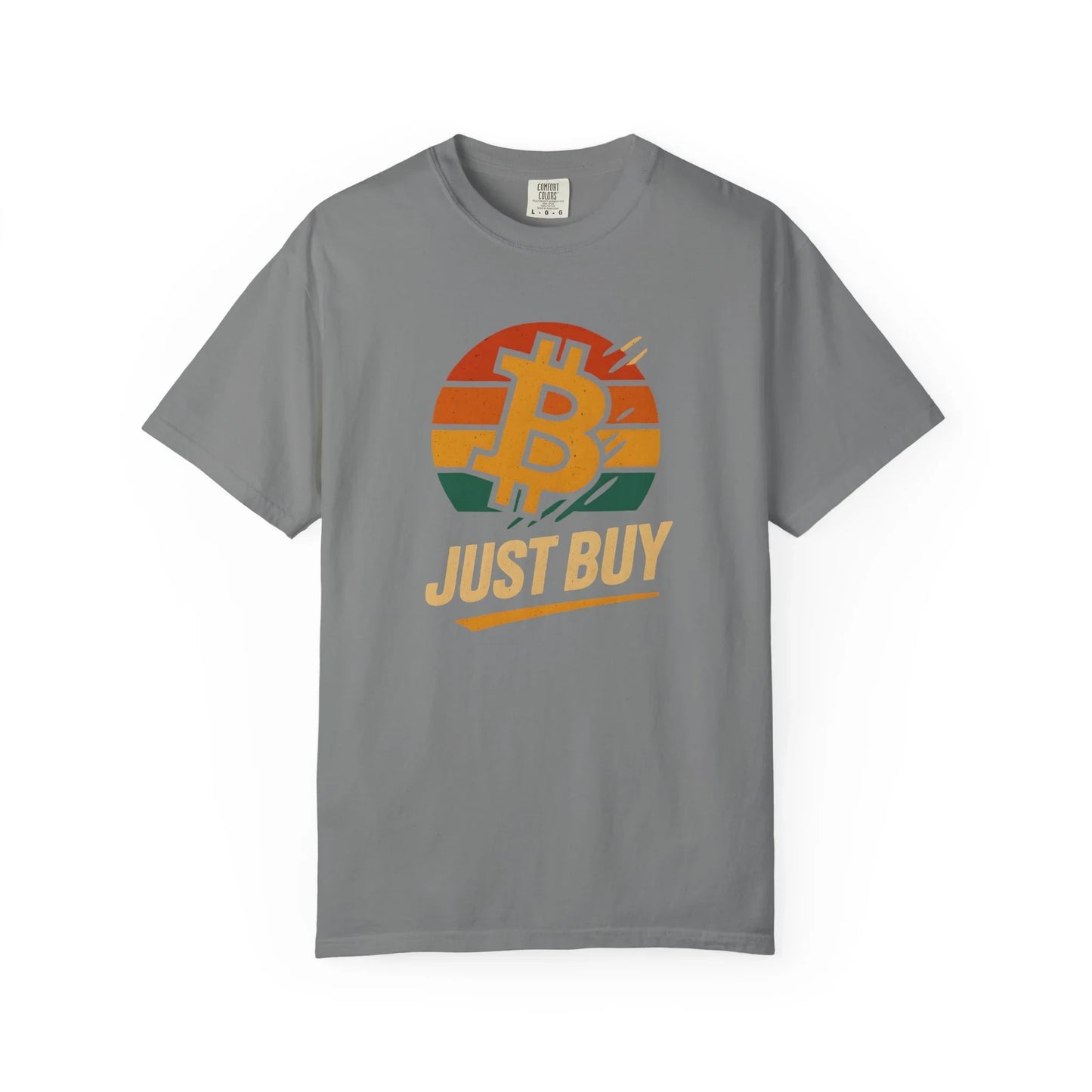 Just Buy - T-Shirt Grey T-Shirt crypto-vibes.com