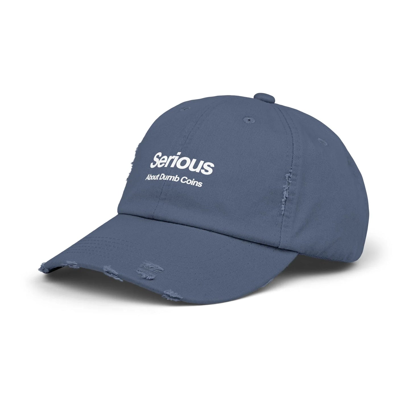 Serious About Dumb Coins - Cap Hats crypto-vibes.com