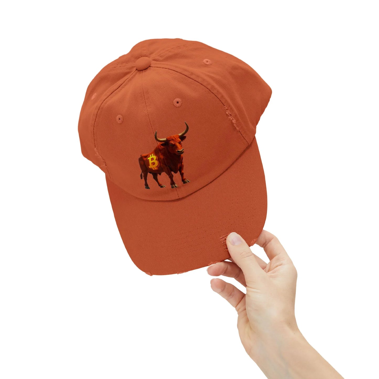 Bitcoin Bull - Cap Hats crypto-vibes.com