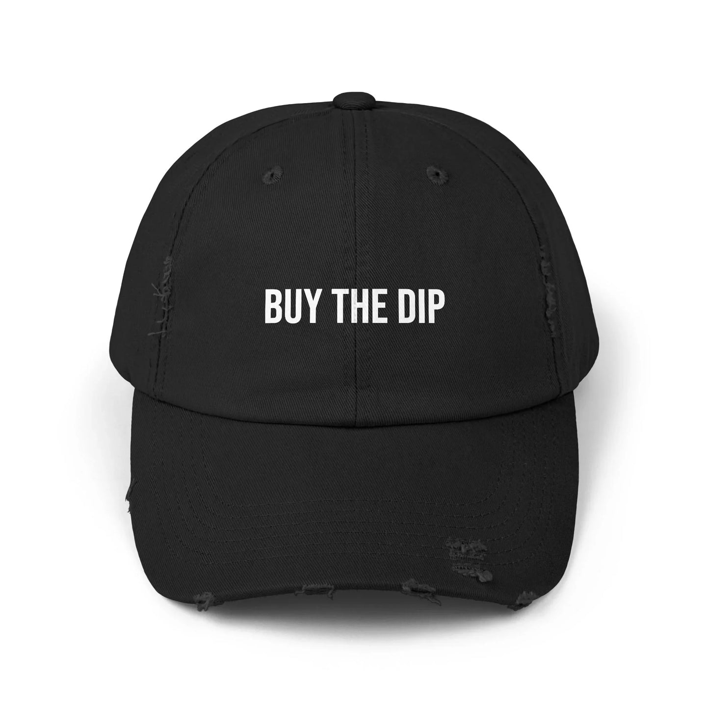 Buy The Dip - Cap Black One size Hats crypto-vibes.com