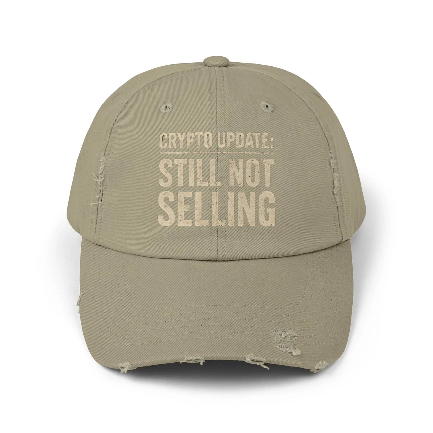 Crypto Update - Cap Light Olive One size Hats crypto-vibes.com