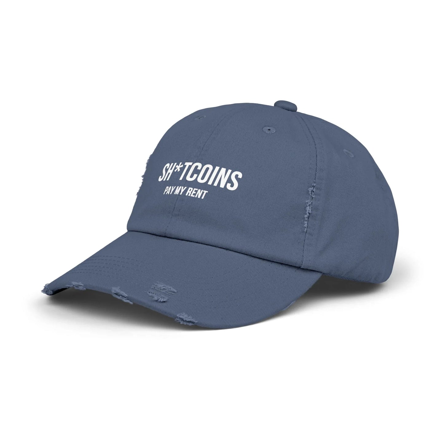 Shitcoins Pay My Rent - Cap Hats crypto-vibes.com