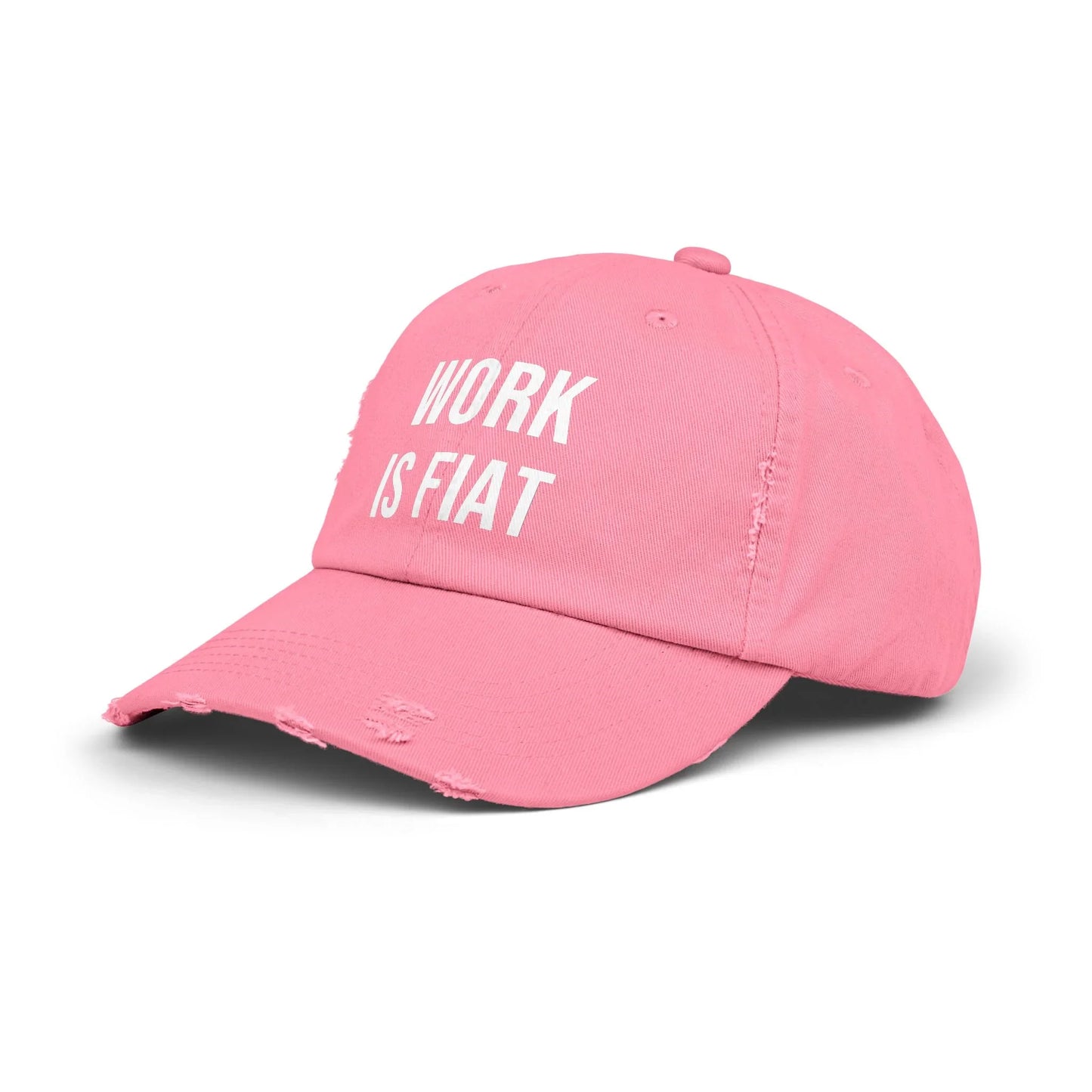 Work Is Fiat - Cap Hats crypto-vibes.com
