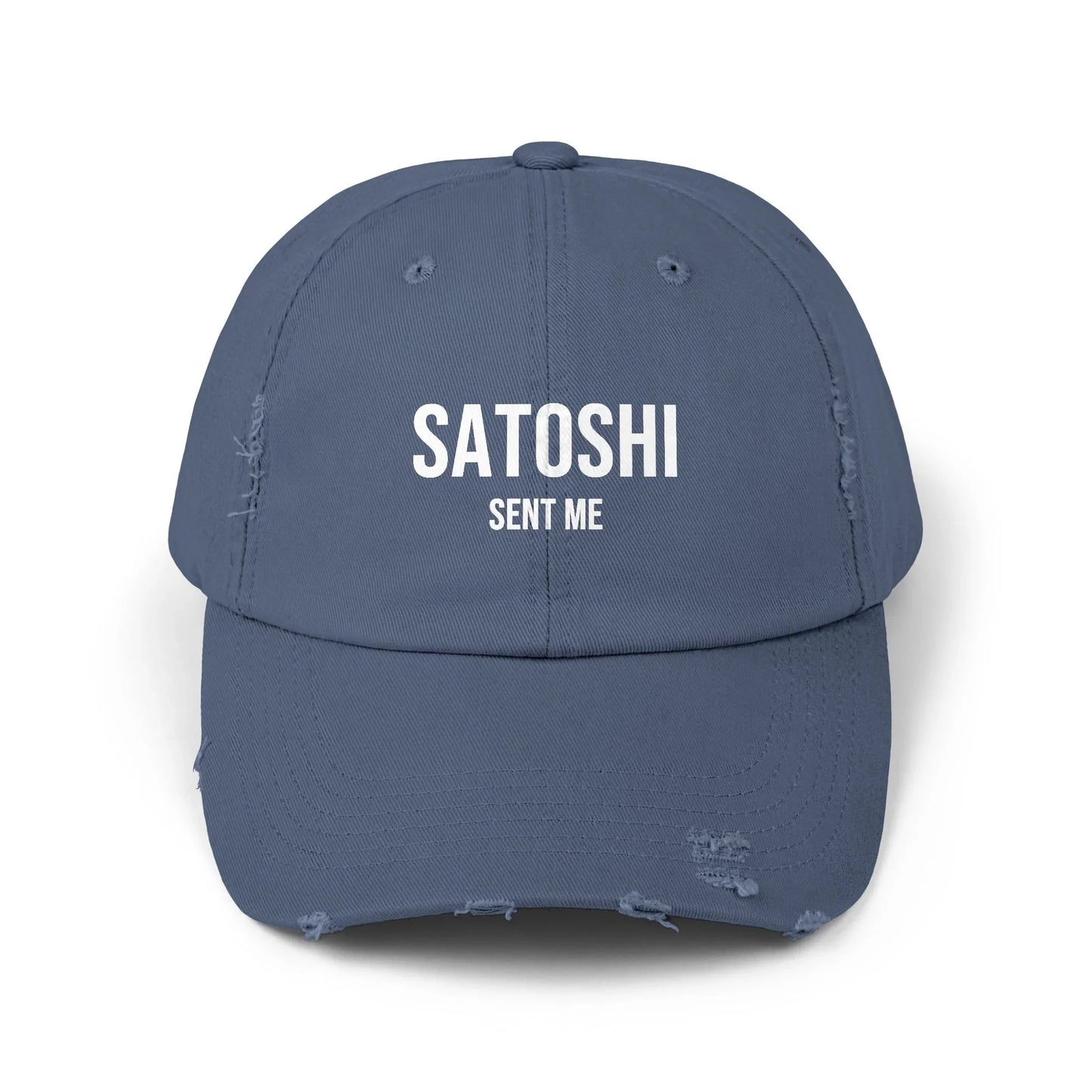 Satoshi Sent Me - Cap Scotland Blue One size Hats crypto-vibes.com