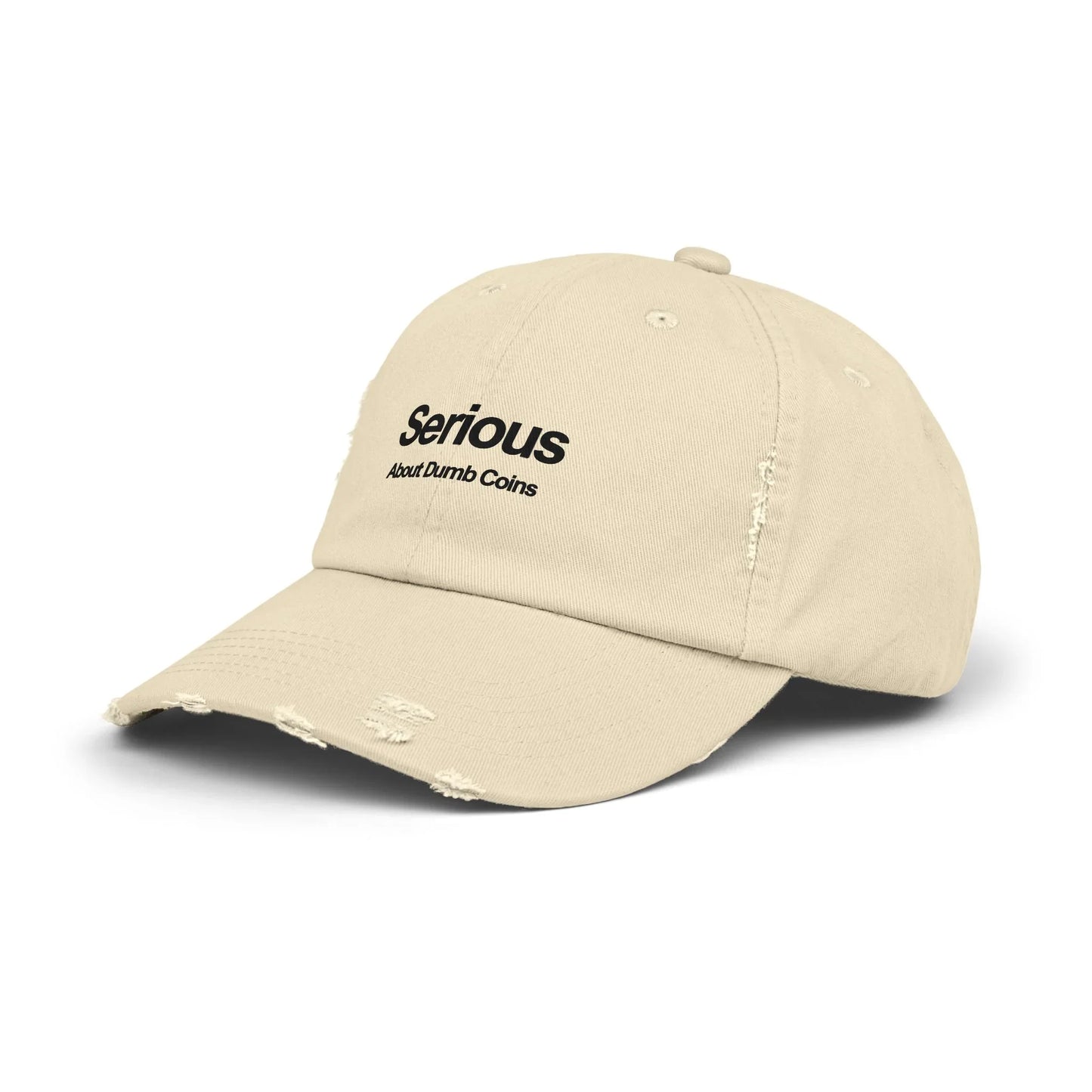 Serious About Dumb Coins - Cap Hats crypto-vibes.com