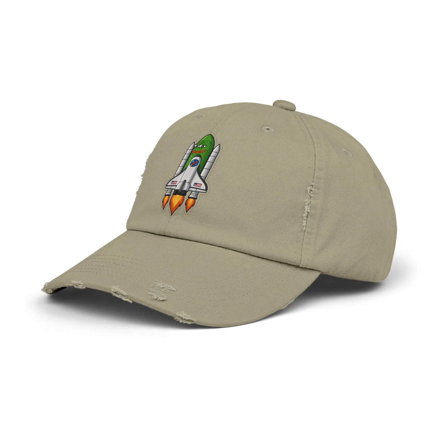 Pepe Rocket Launch - Cap Hats crypto-vibes.com
