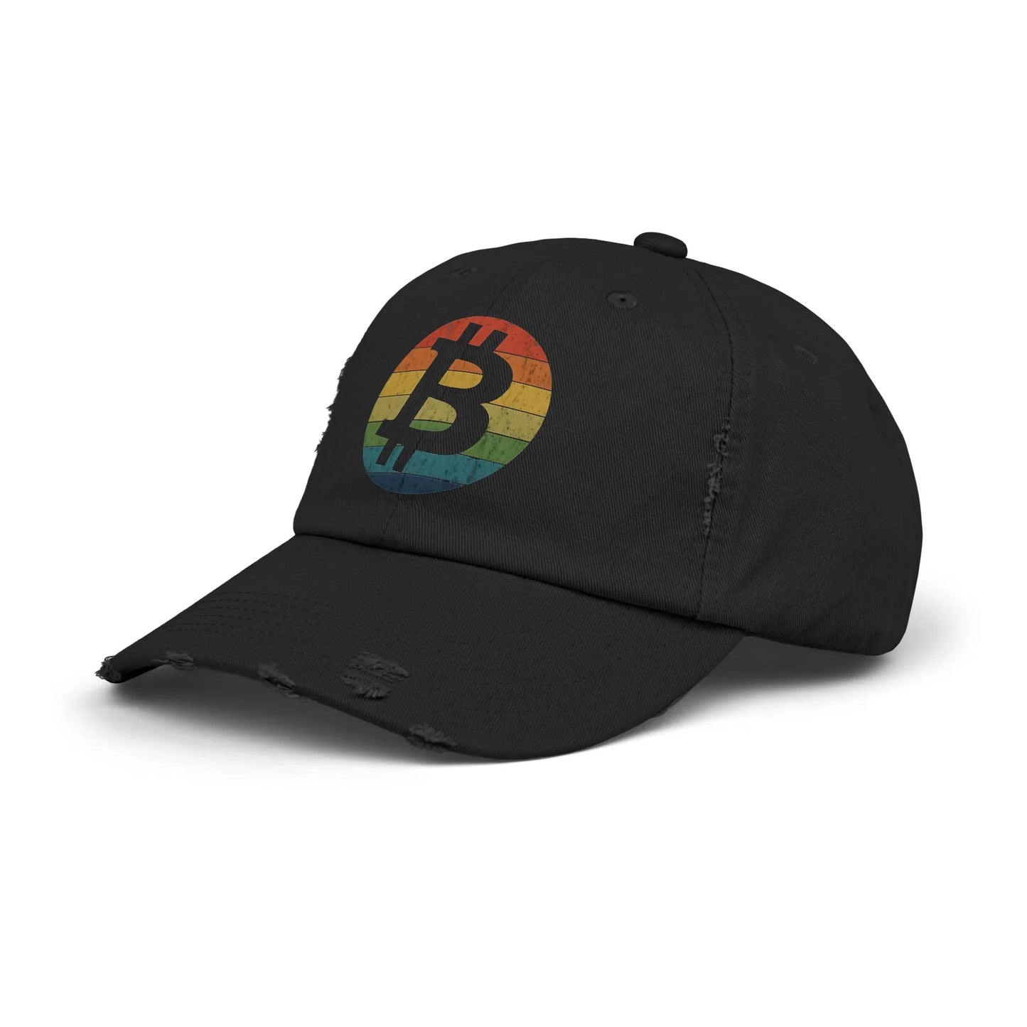 Bitcoin Retro Sunset - Cap Hats crypto-vibes.com