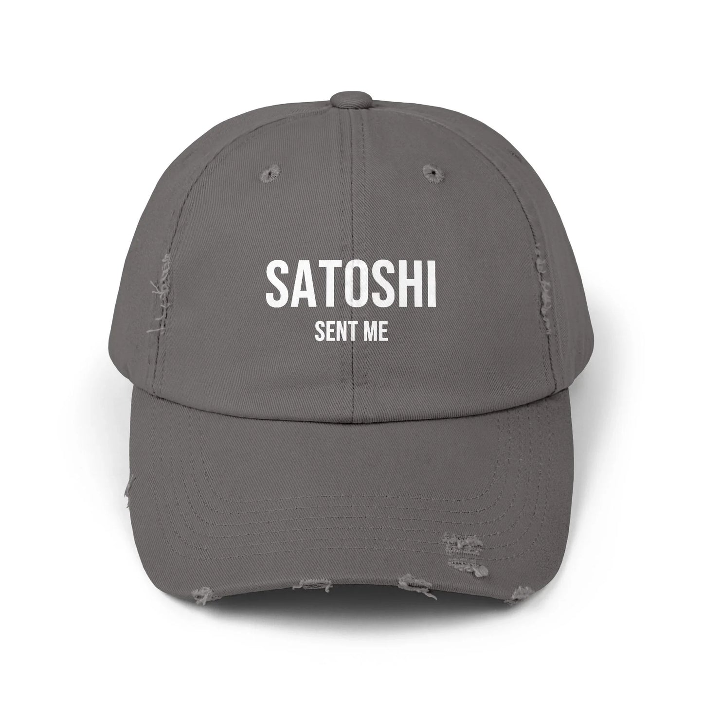 Satoshi Sent Me - Cap Nickel One size Hats crypto-vibes.com