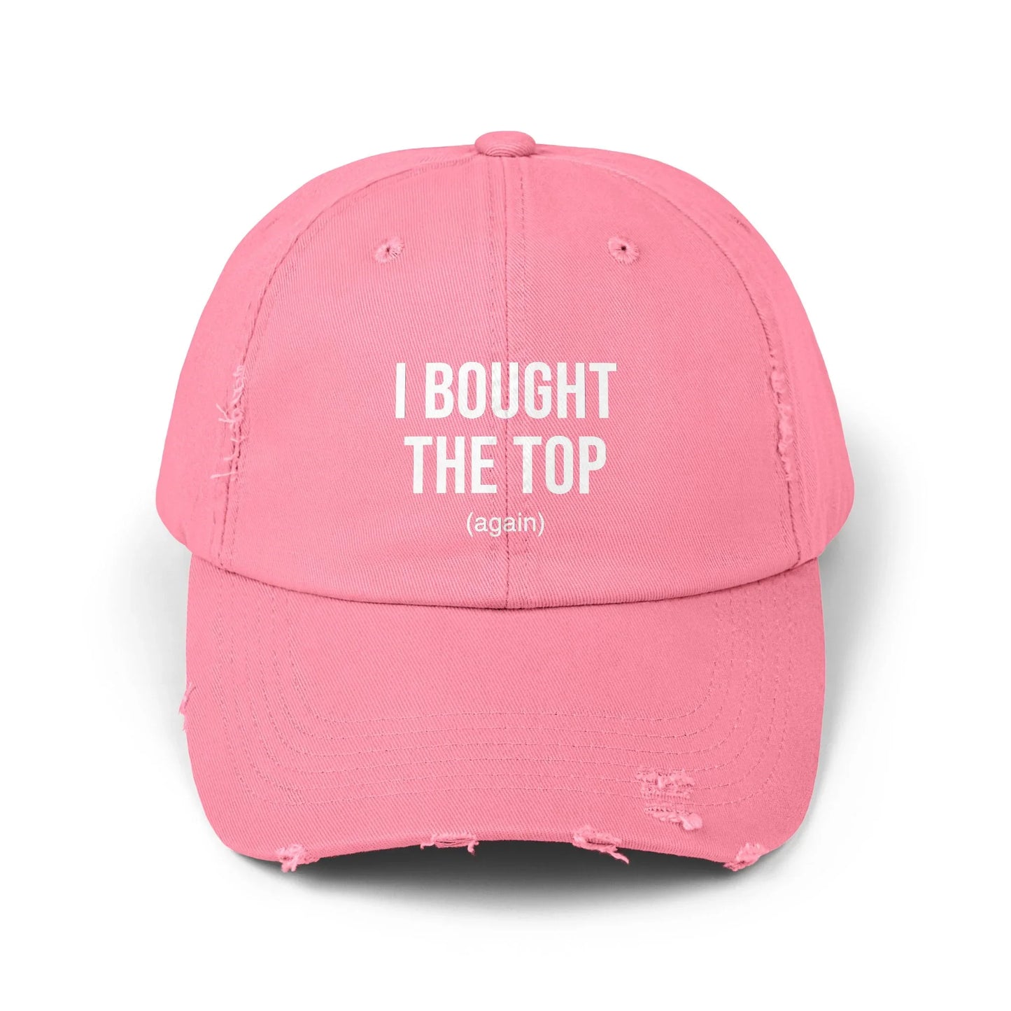 I Bought The Top Again - Cap True Pink One size Hats crypto-vibes.com