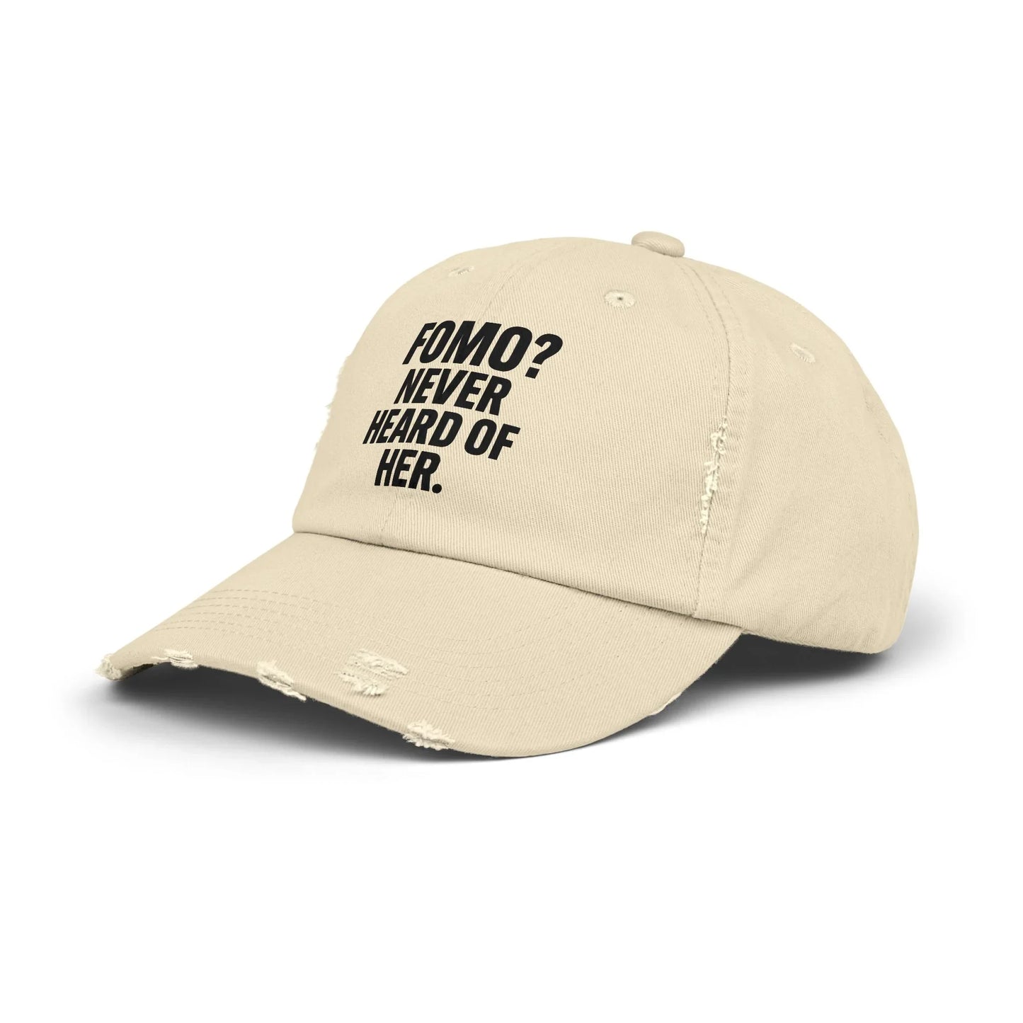 FOMO? Never Heard of Her - Cap Hats crypto-vibes.com