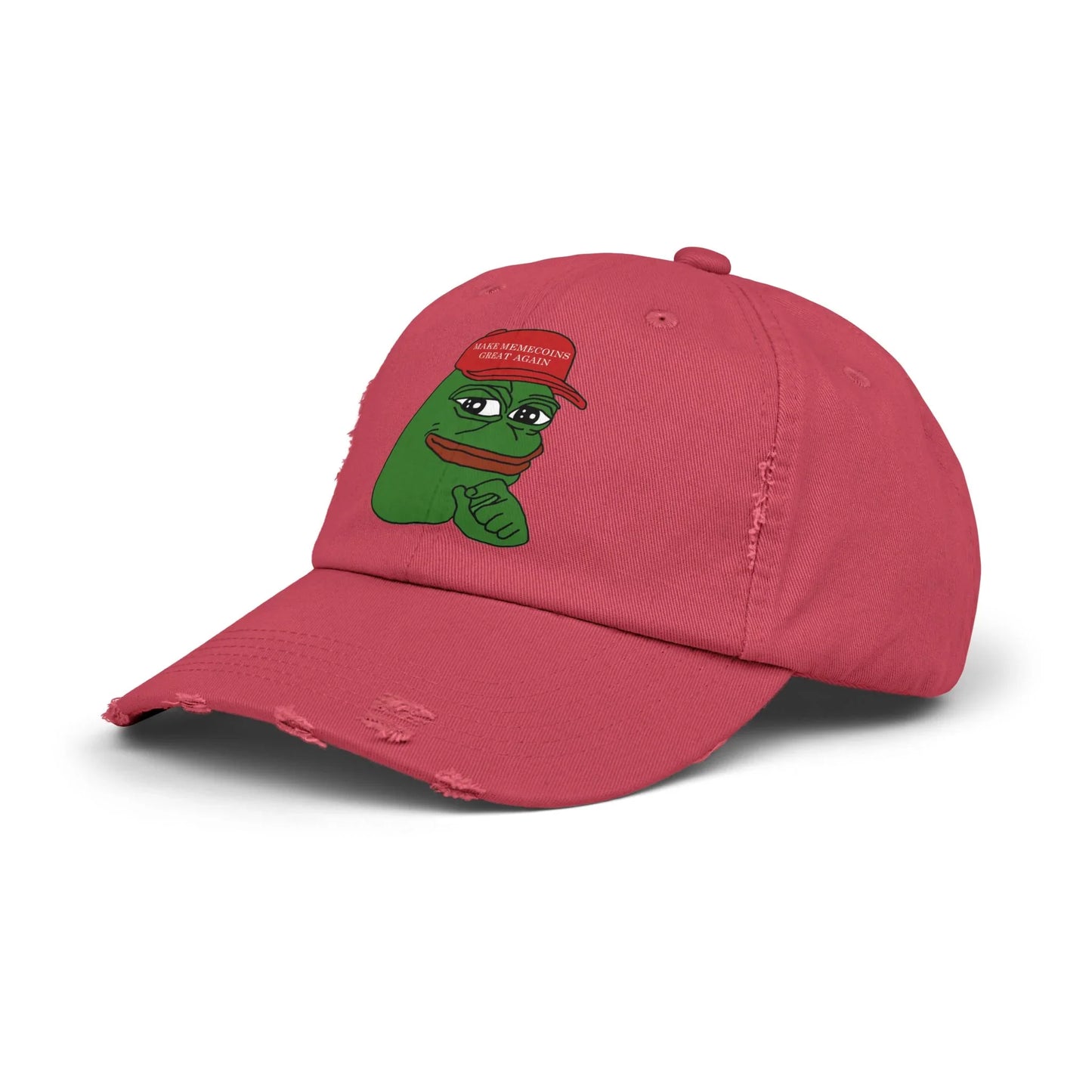 Pepe Make Memecoin Great Again - Cap Hats crypto-vibes.com