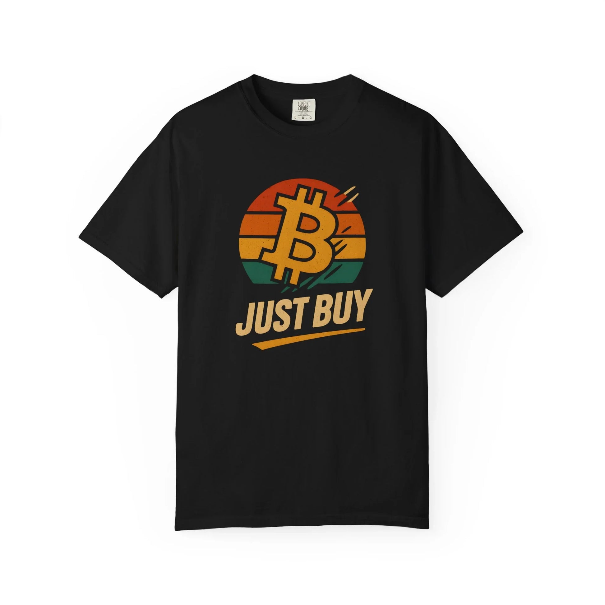 Just Buy - T-Shirt Black T-Shirt crypto-vibes.com