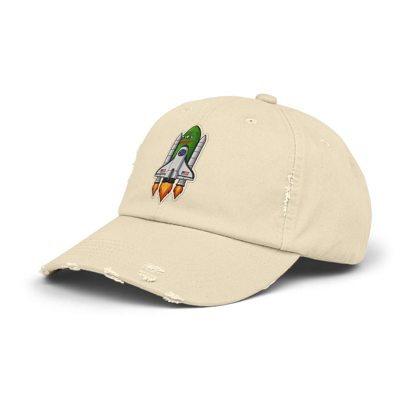 Pepe Rocket Launch - Cap Hats crypto-vibes.com