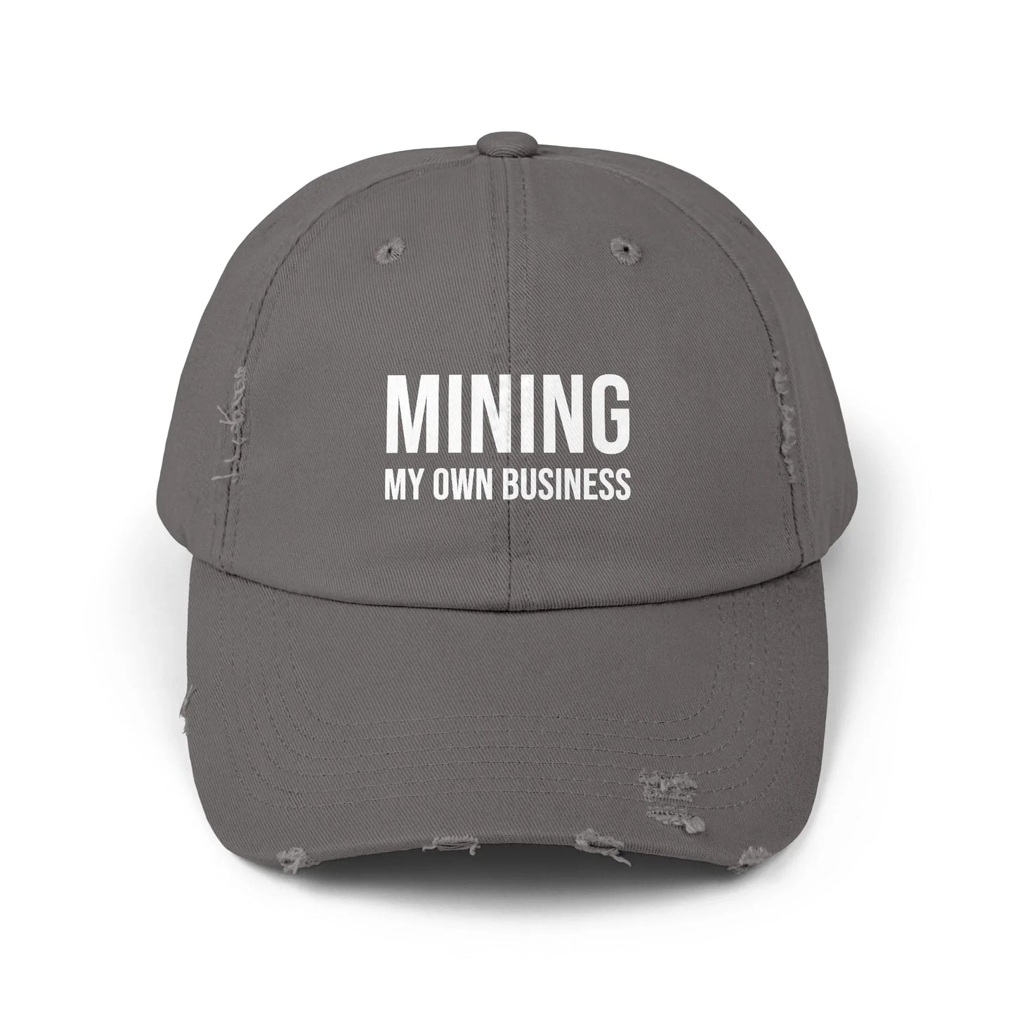 Mining My Own Business - Cap Nickel One size Hats crypto-vibes.com