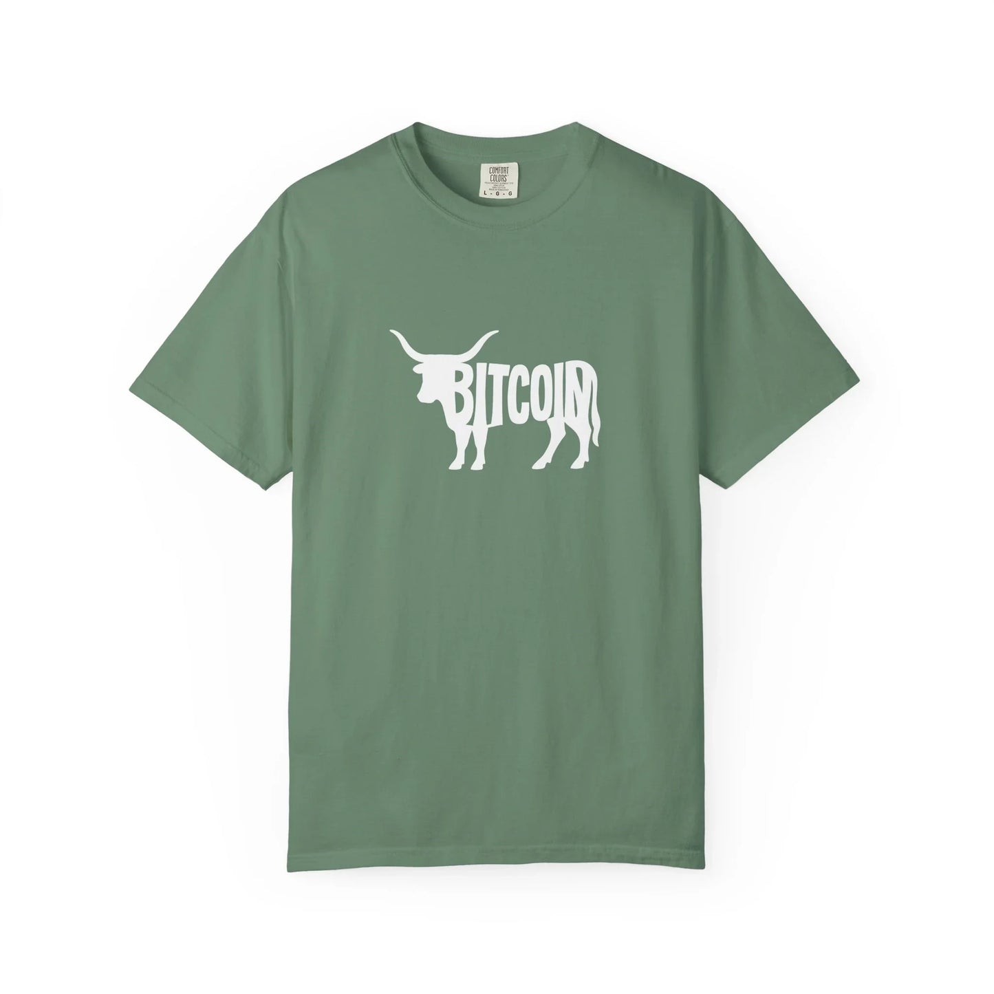 Bitcoin Bull - T-Shirt Light Green T-Shirt crypto-vibes.com