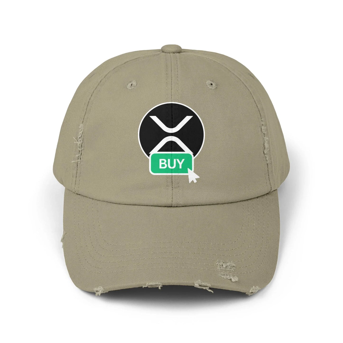 XRP Buy Button - Cap Light Olive One size Hats crypto-vibes.com