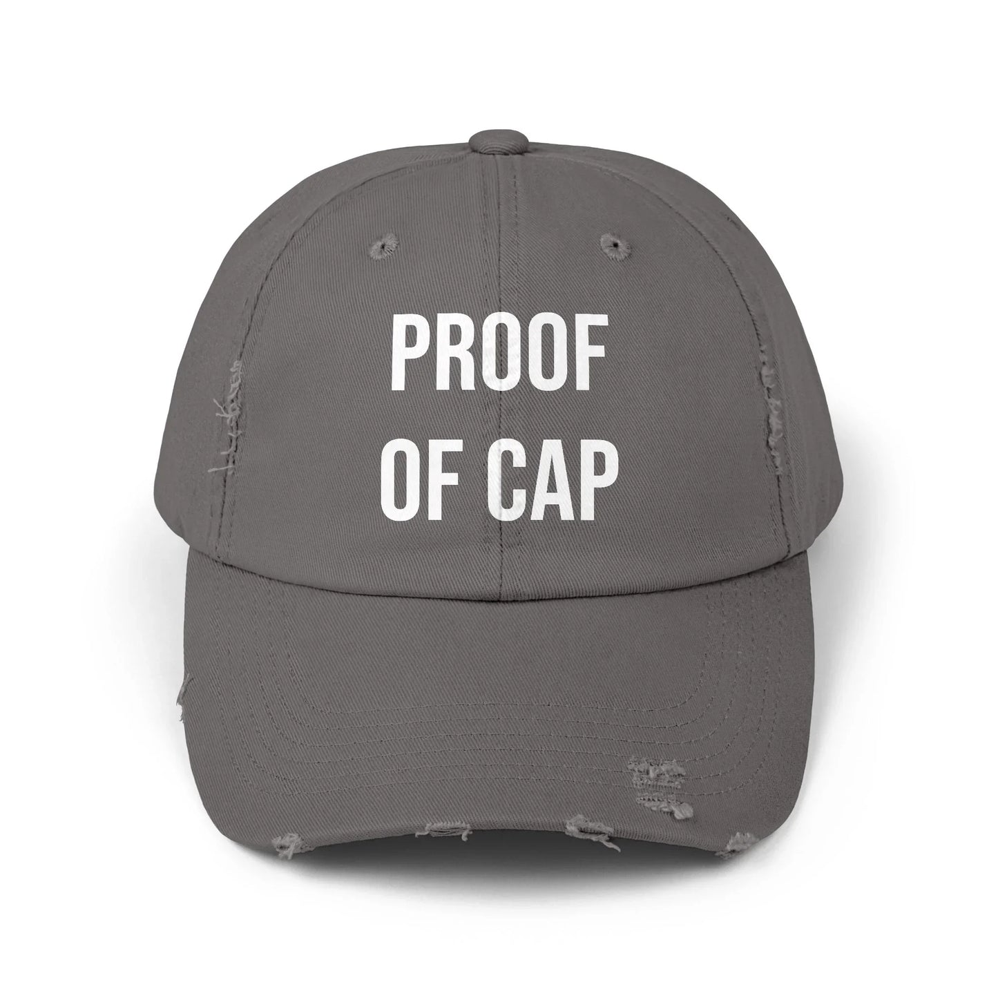 Proof of Cap - Cap Nickel One size Hats crypto-vibes.com
