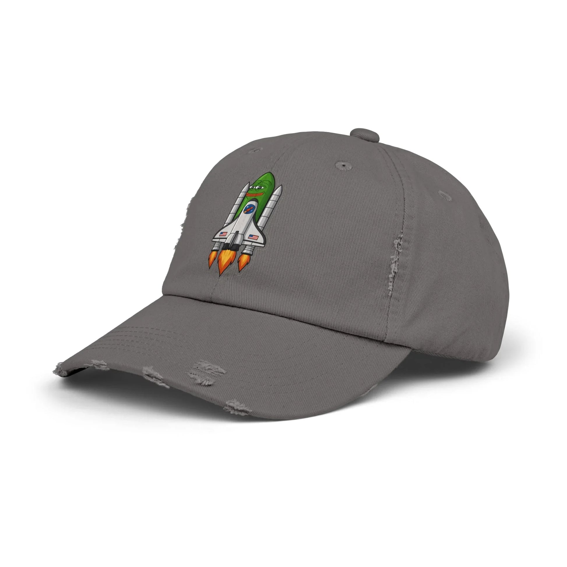 Pepe Rocket Launch - Cap Hats crypto-vibes.com