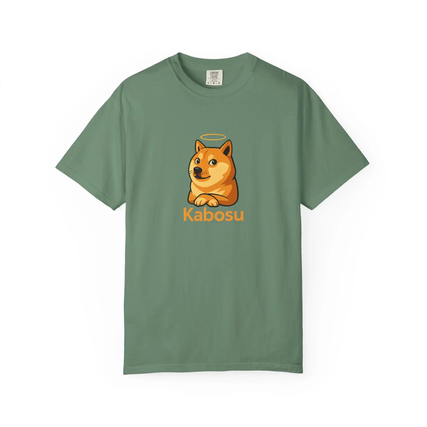 RIP Kabosu - T-Shirt Light Green T-Shirt crypto-vibes.com