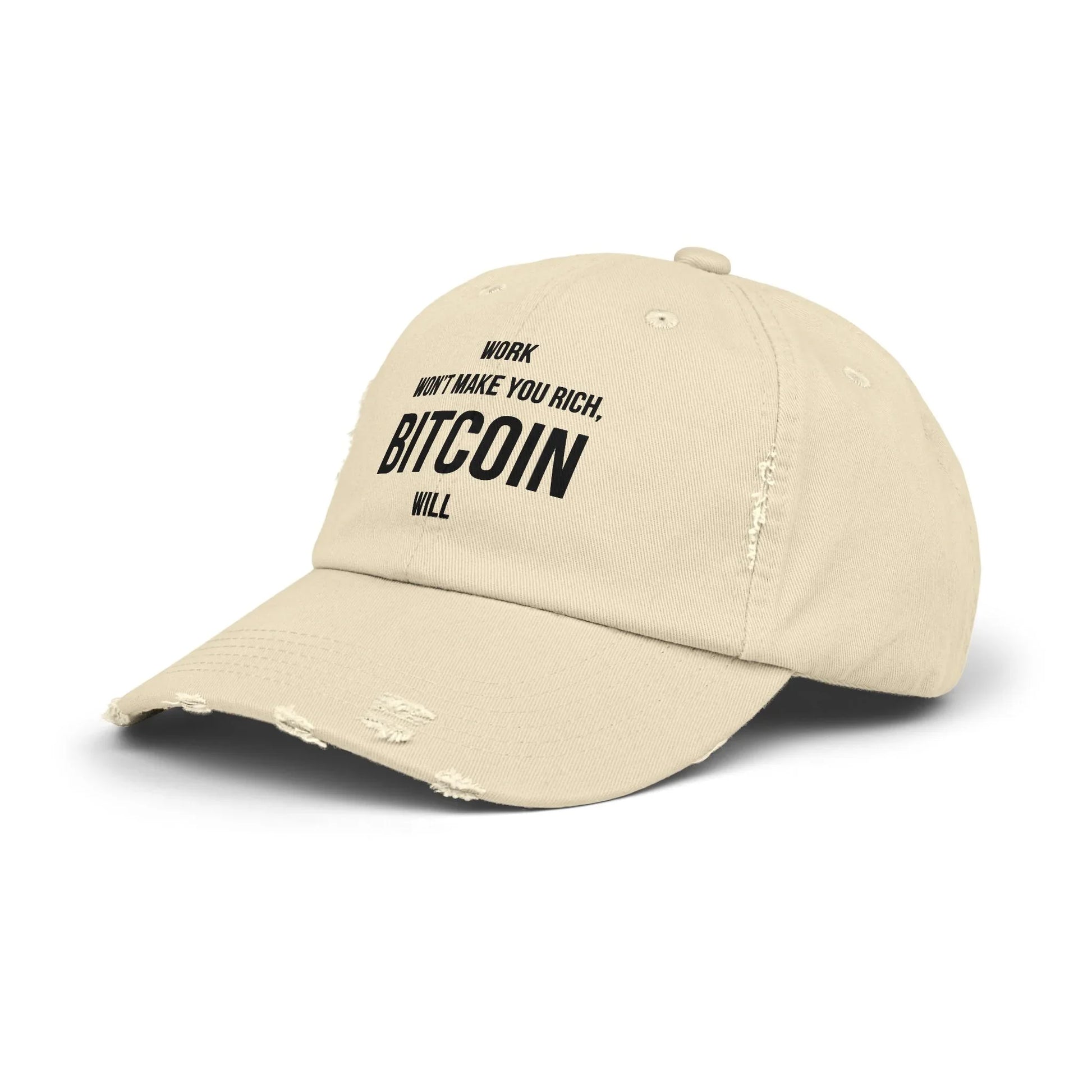 Work Won’t Make You Rich, Bitcoin Will - Cap Hats crypto-vibes.com