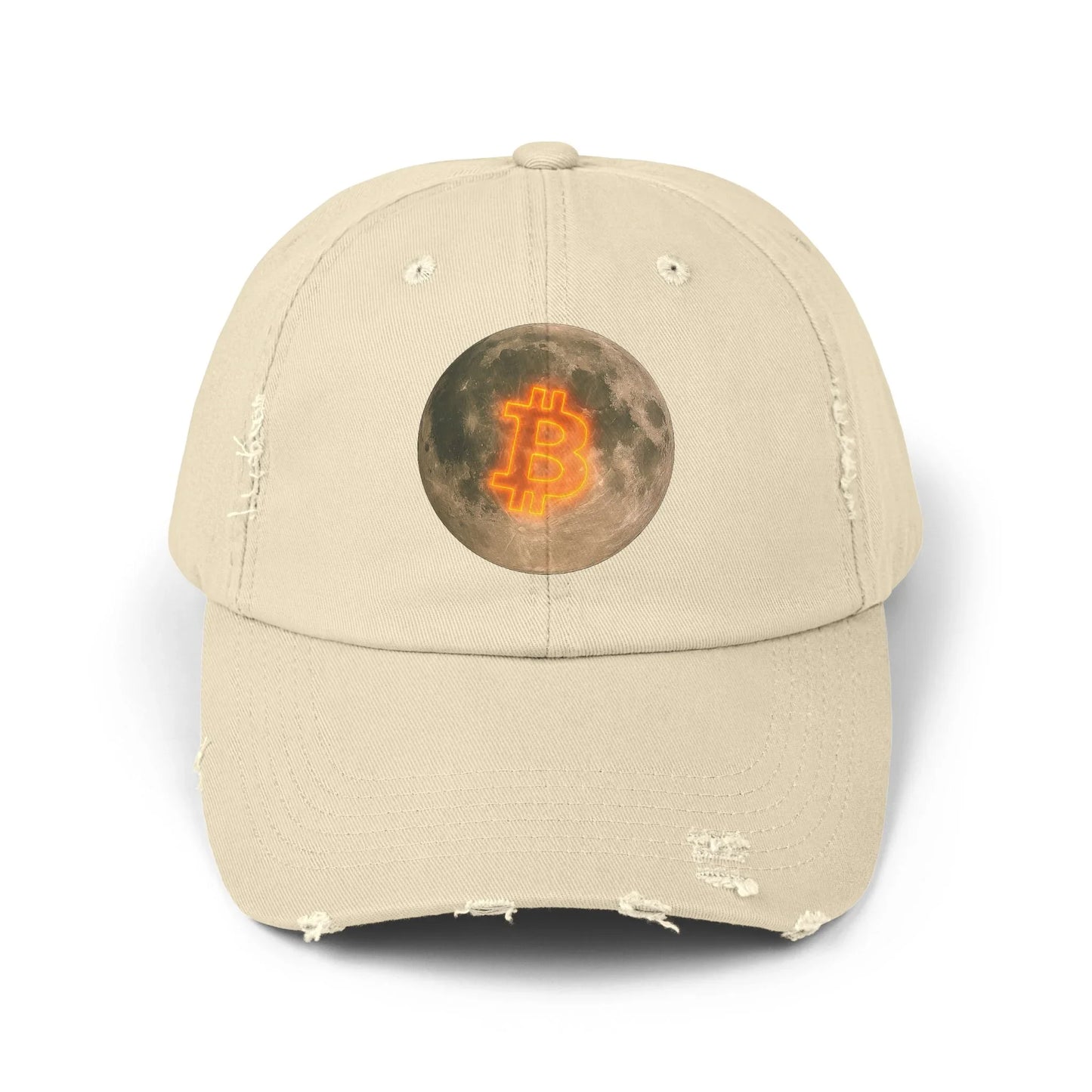 Bitcoin Moon - Cap Stone One size Hats crypto-vibes.com