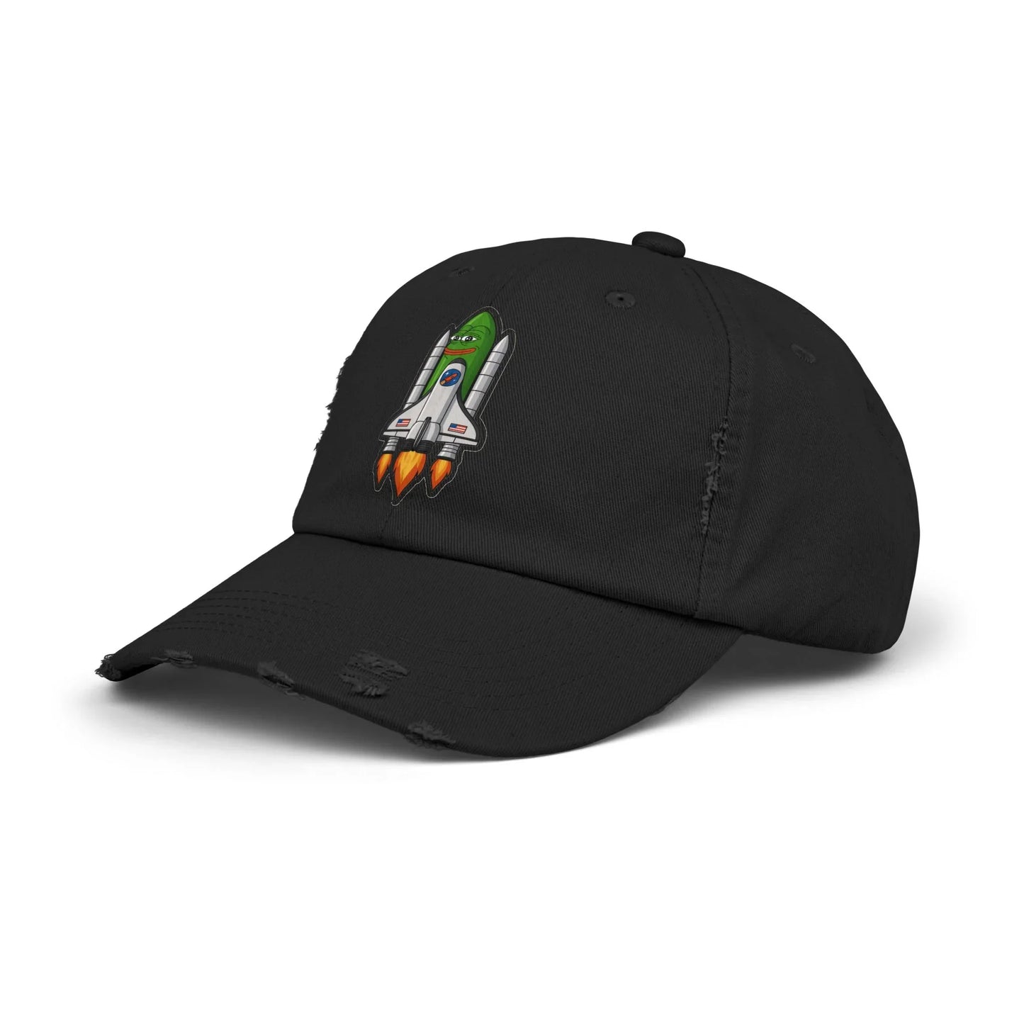 Pepe Rocket Launch - Cap Hats crypto-vibes.com